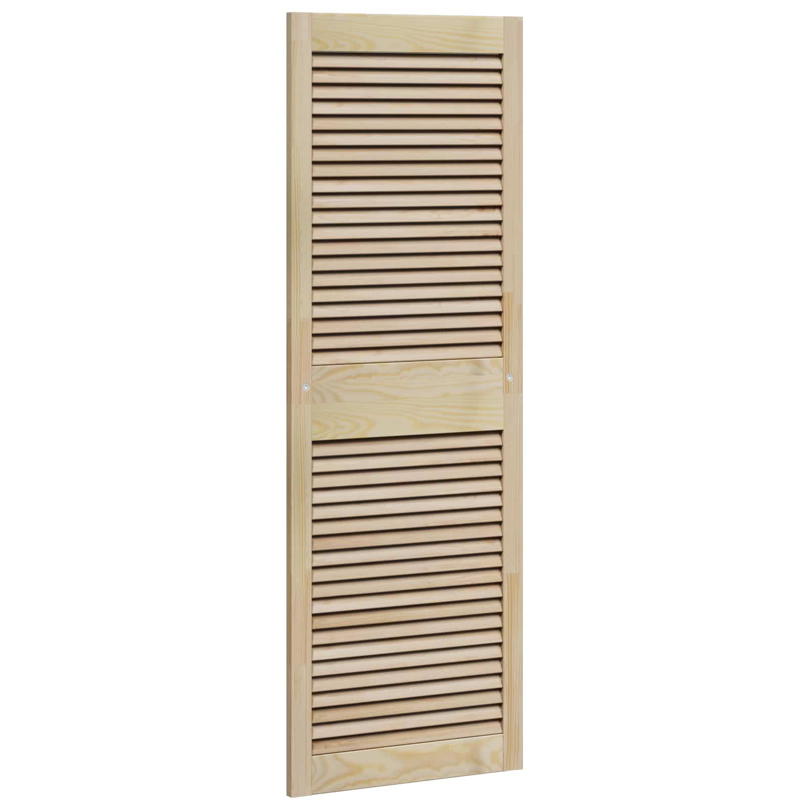 vidaXL Schranktür mit Tür 4 pcs Natur 49,5 x 2,1 x 140,5 cm