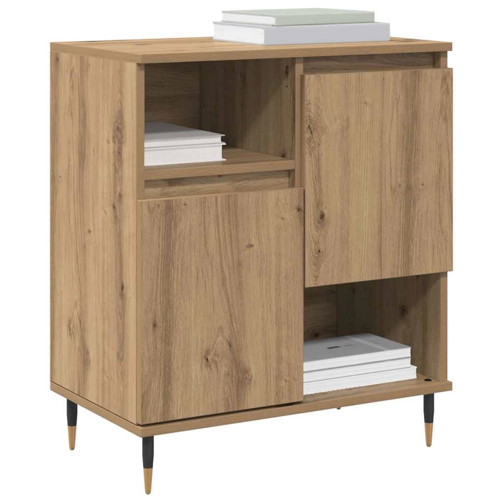 vidaXL Sideboards 3 pcs Artisan-Eiche 180 x 35 x 70 cm Holzwerkstoff