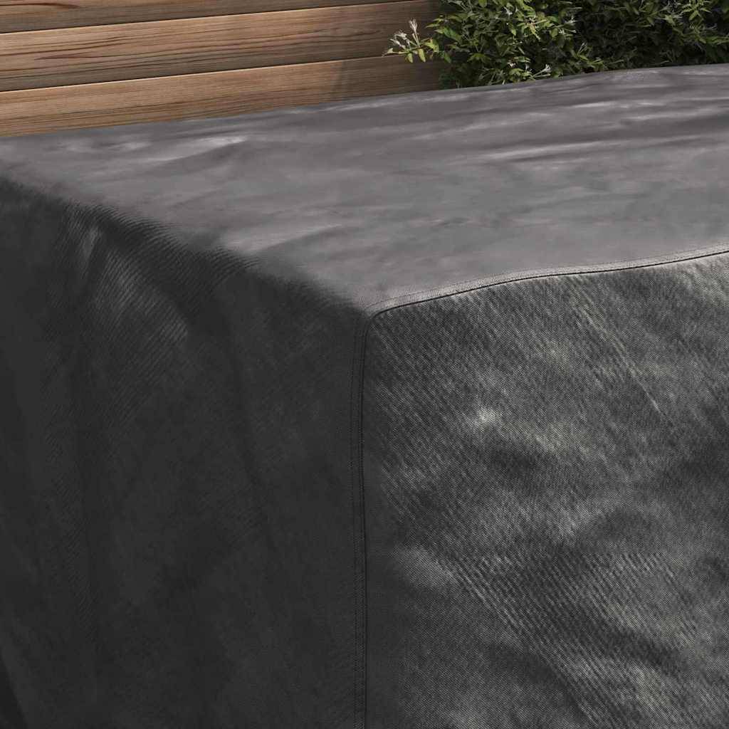 vidaXL Möbelbezug Uni Schwarz 172 x 113 x 73 cm 600D