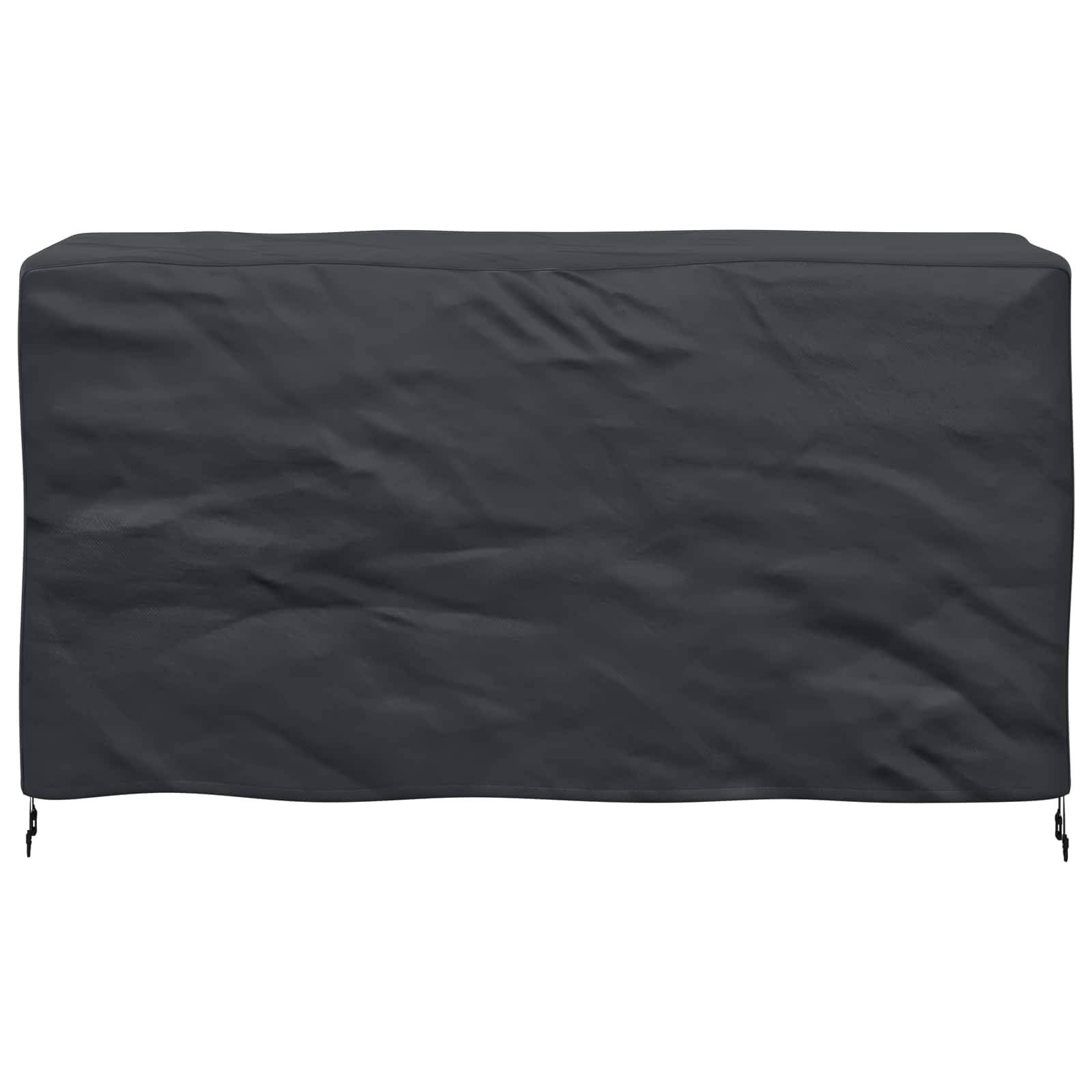 vidaXL Möbelbezug Uni Schwarz 180 x 70 x 90 cm 210D