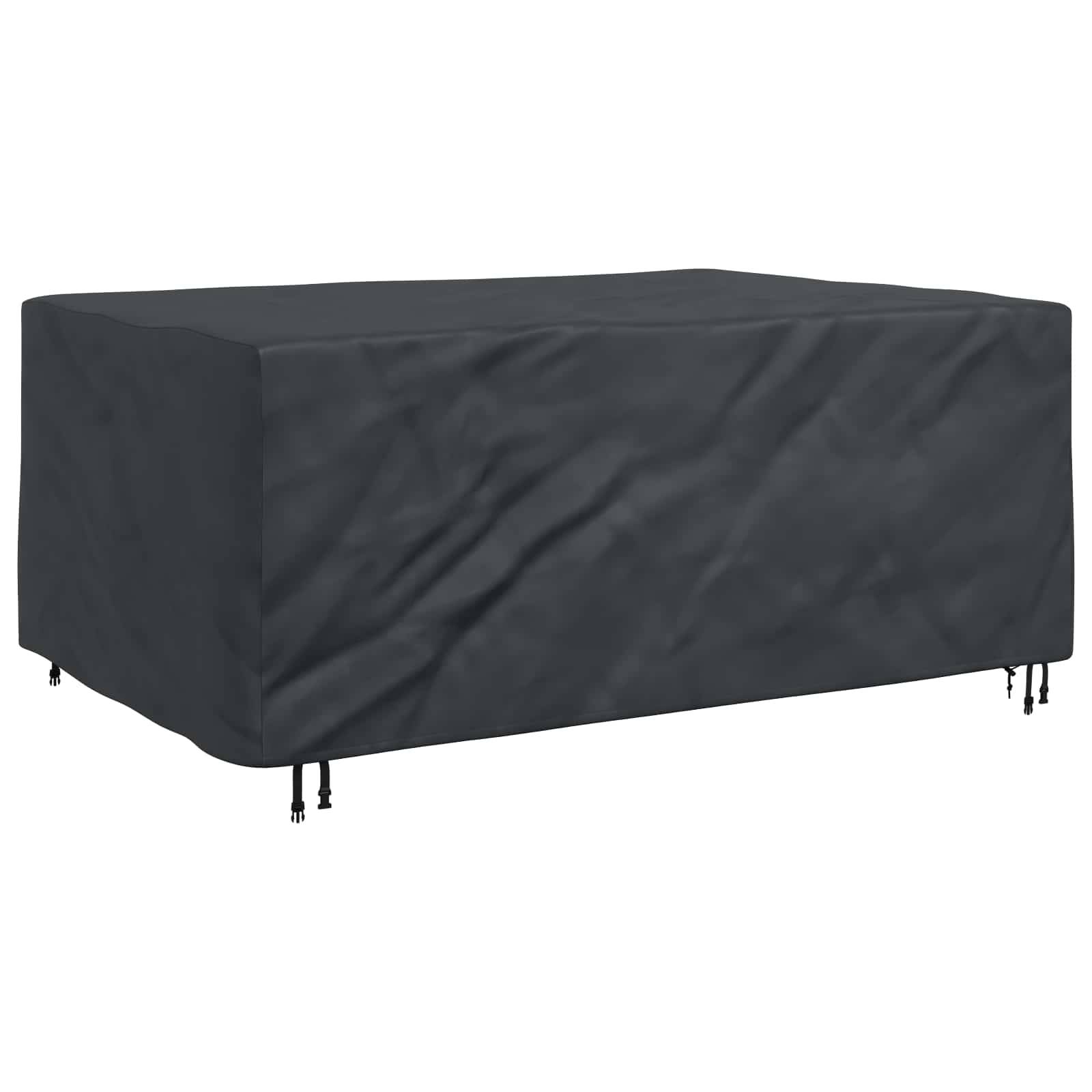 vidaXL Möbelbezug Uni Schwarz 210 x 130 x 70 cm 210D