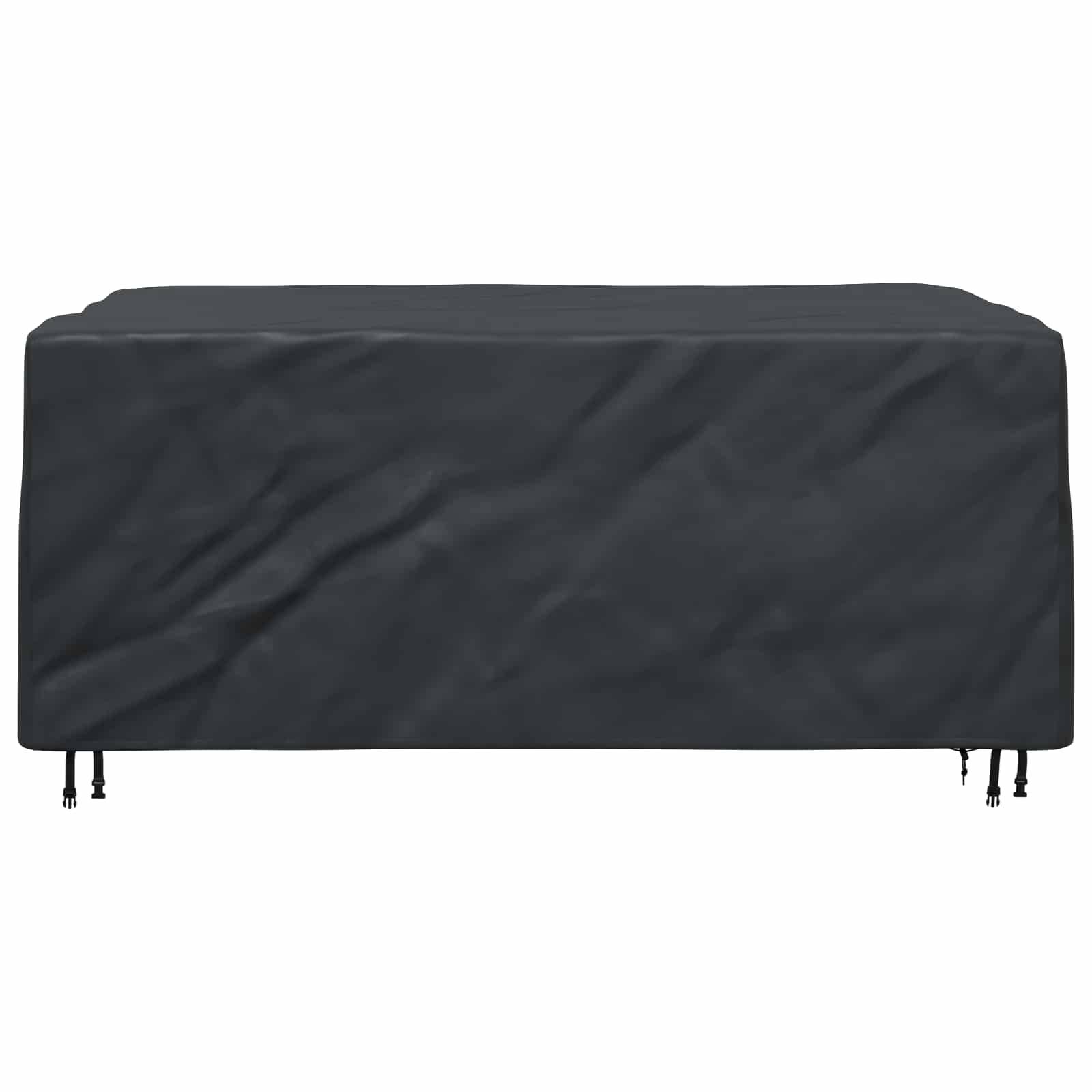 vidaXL Möbelbezug Uni Schwarz 230 x 165 x 80 cm 600D
