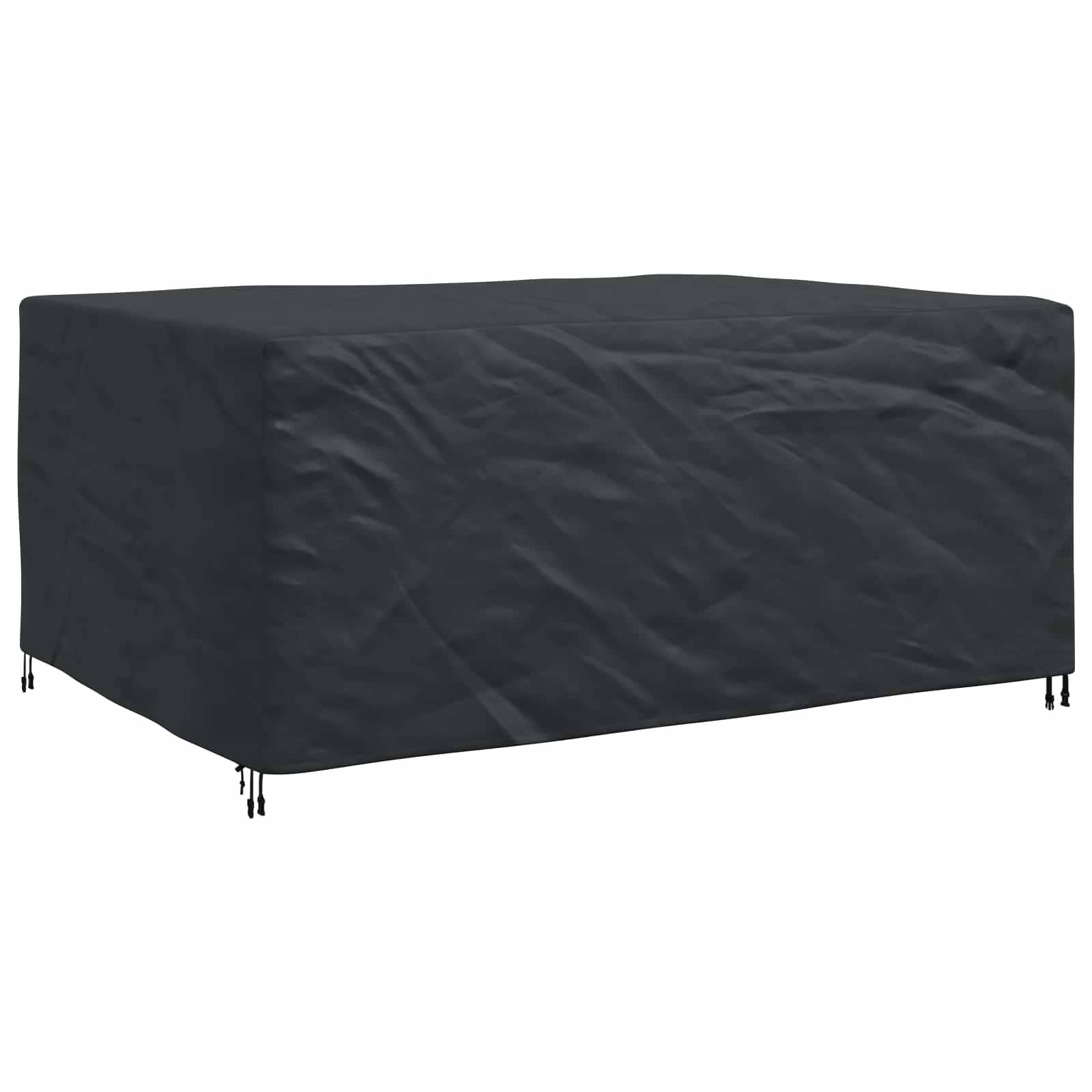 vidaXL Möbelbezug Uni Schwarz 240 x 180 x 100 cm 420D