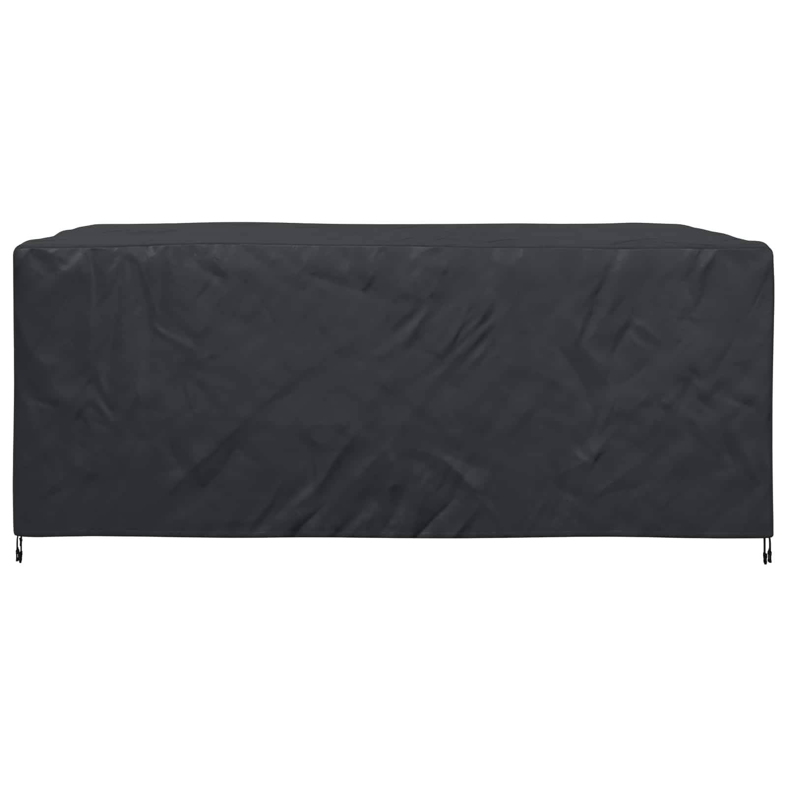 vidaXL Möbelbezug Uni Schwarz 270 x 180 x 90 cm 420D