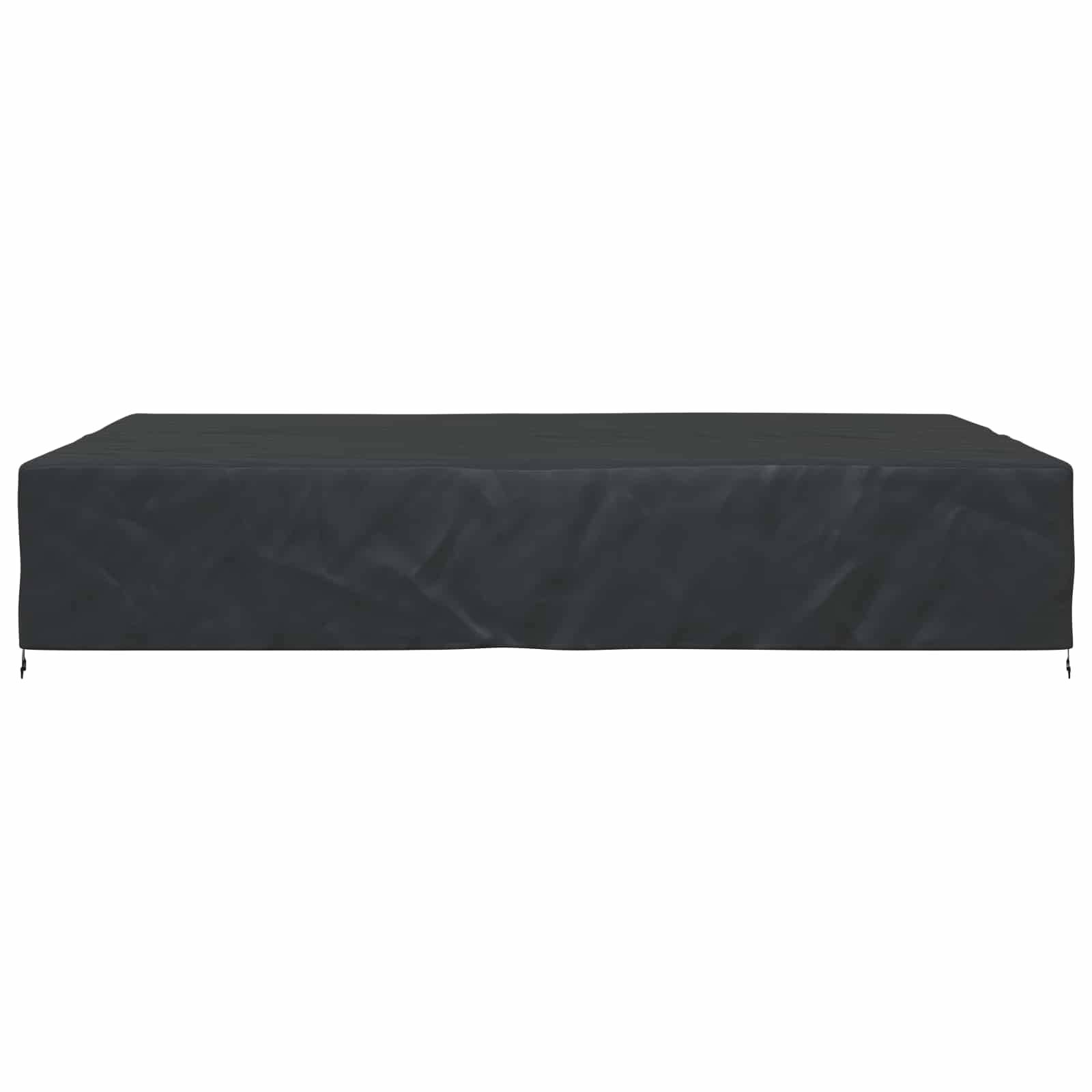 vidaXL Möbelbezug Uni Schwarz 350 x 260 x 90 cm 210D