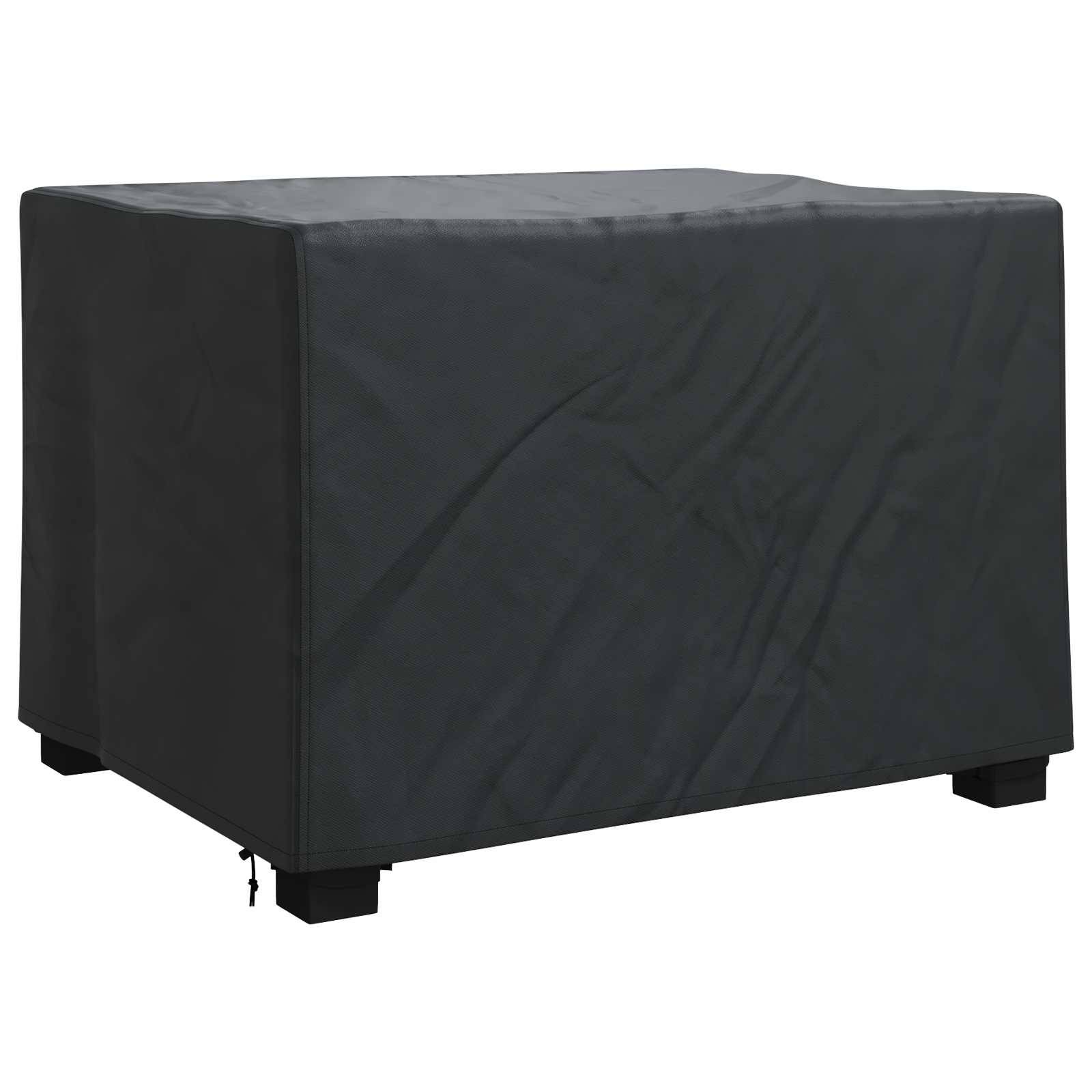 vidaXL Möbelbezug Schwarz 110 x 84 x 70 cm 210D Oxford Stoff