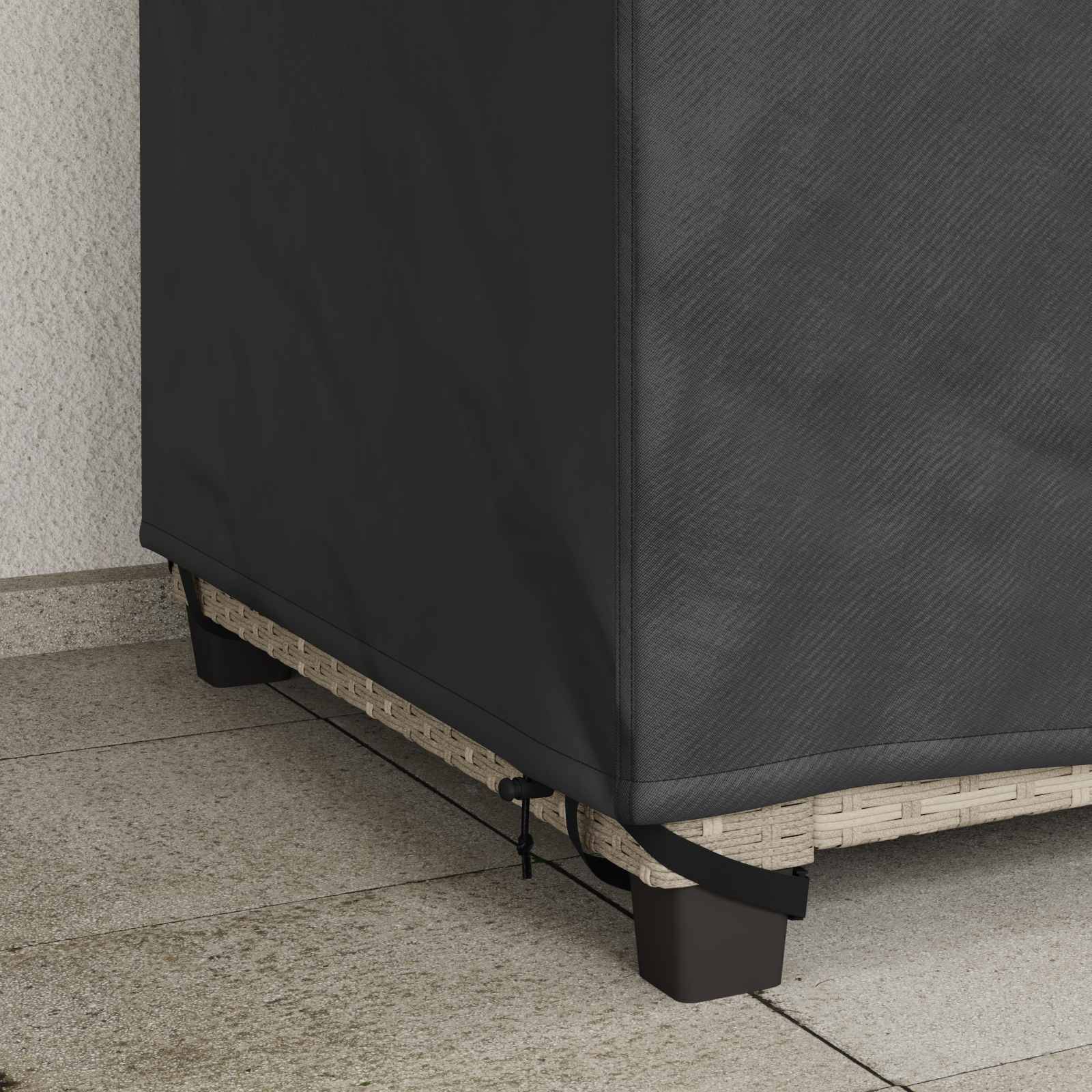 vidaXL Abdeckung für Gartenstuhl 96 x 79 x 74 cm 420D Oxford Stoff