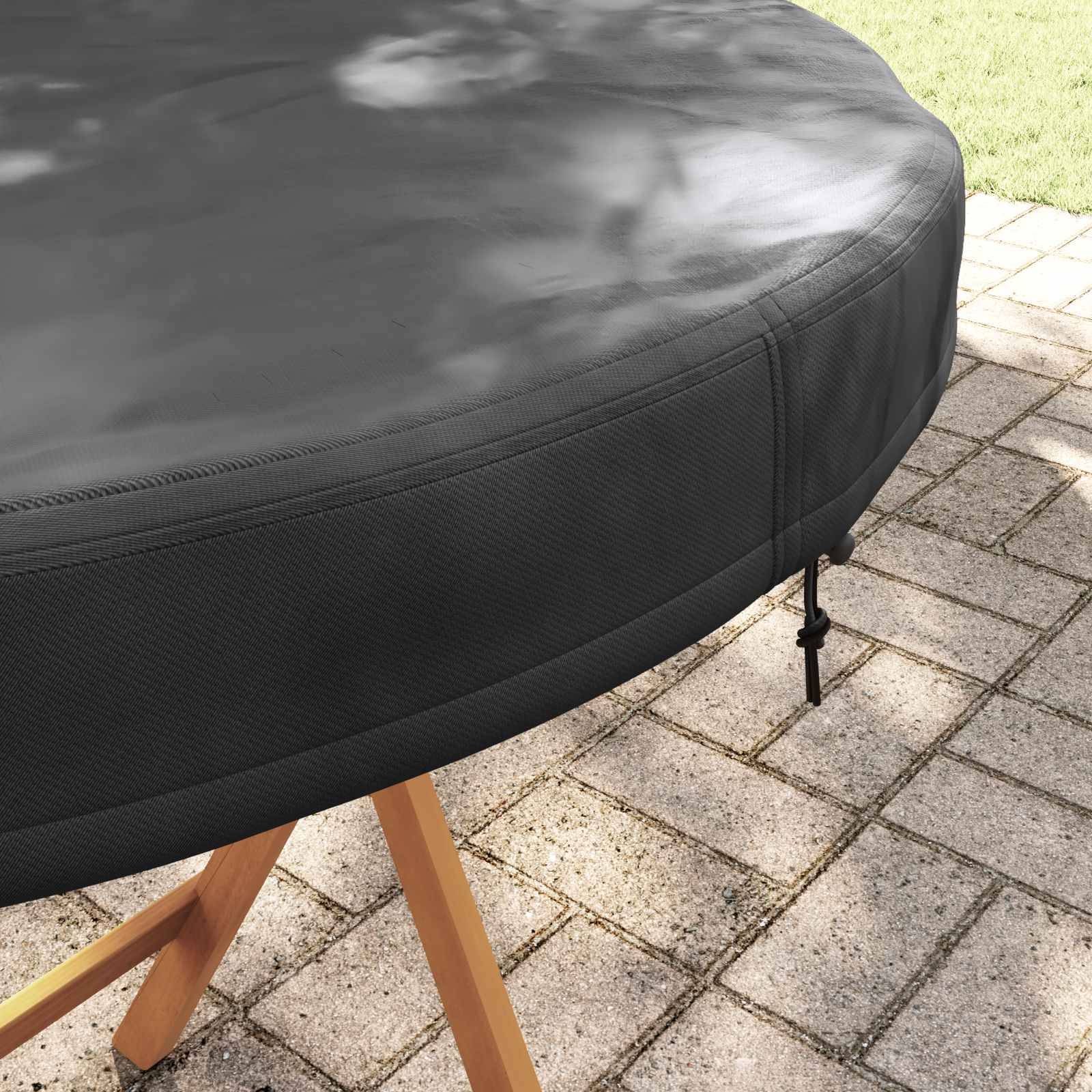 vidaXL Abdeckung für den Tisch im Freien 102 x 102 x 10 cm