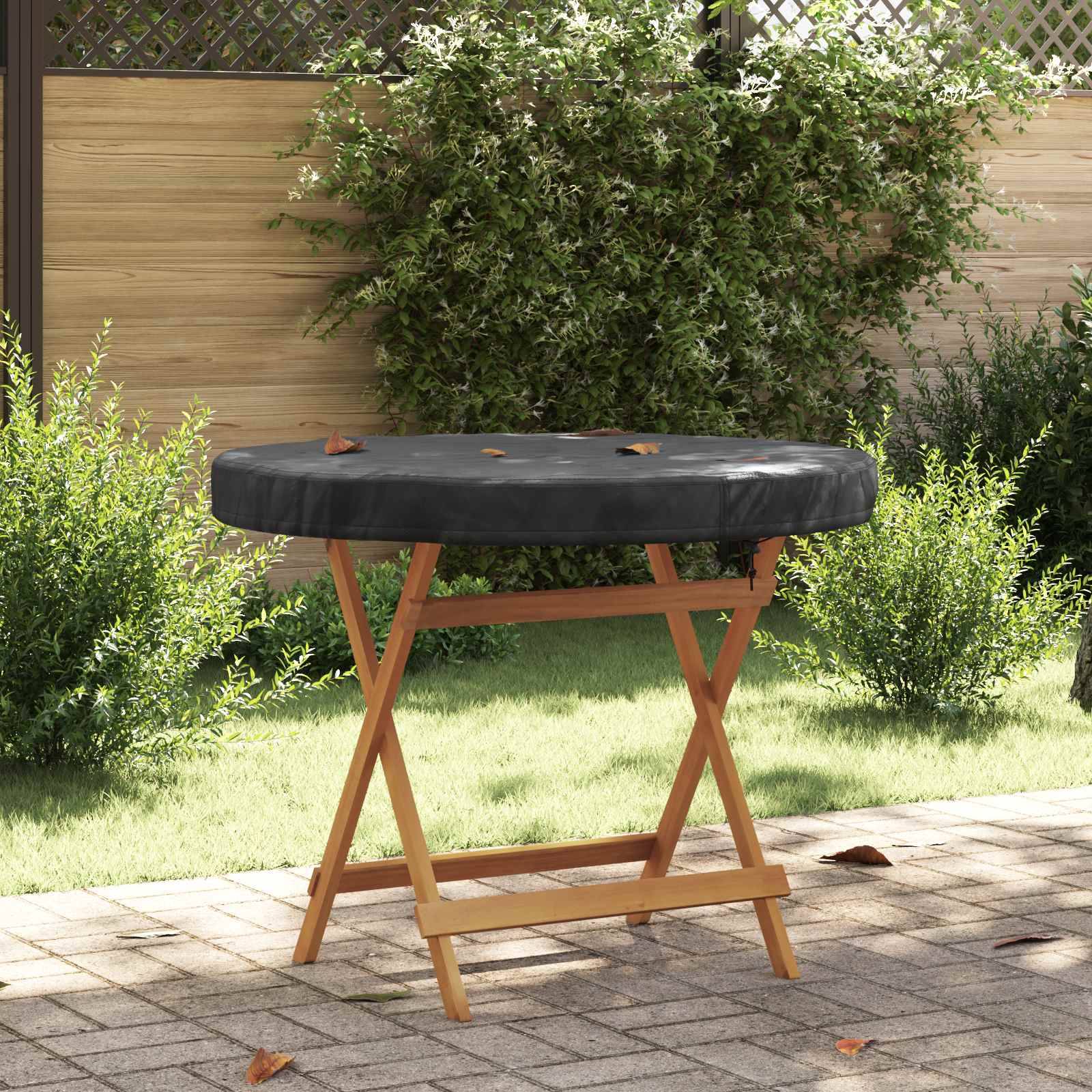 vidaXL Abdeckung für den Tisch im Freien 102 x 102 x 10 cm