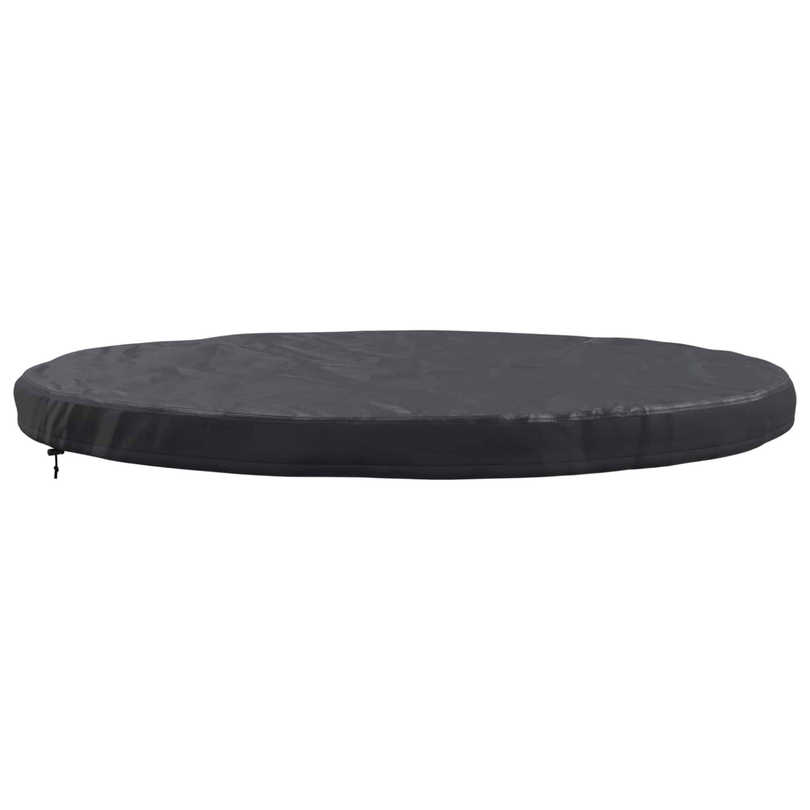 vidaXL Abdeckung für den Tisch im Freien Schwarz 122 x 122 x 10 cm