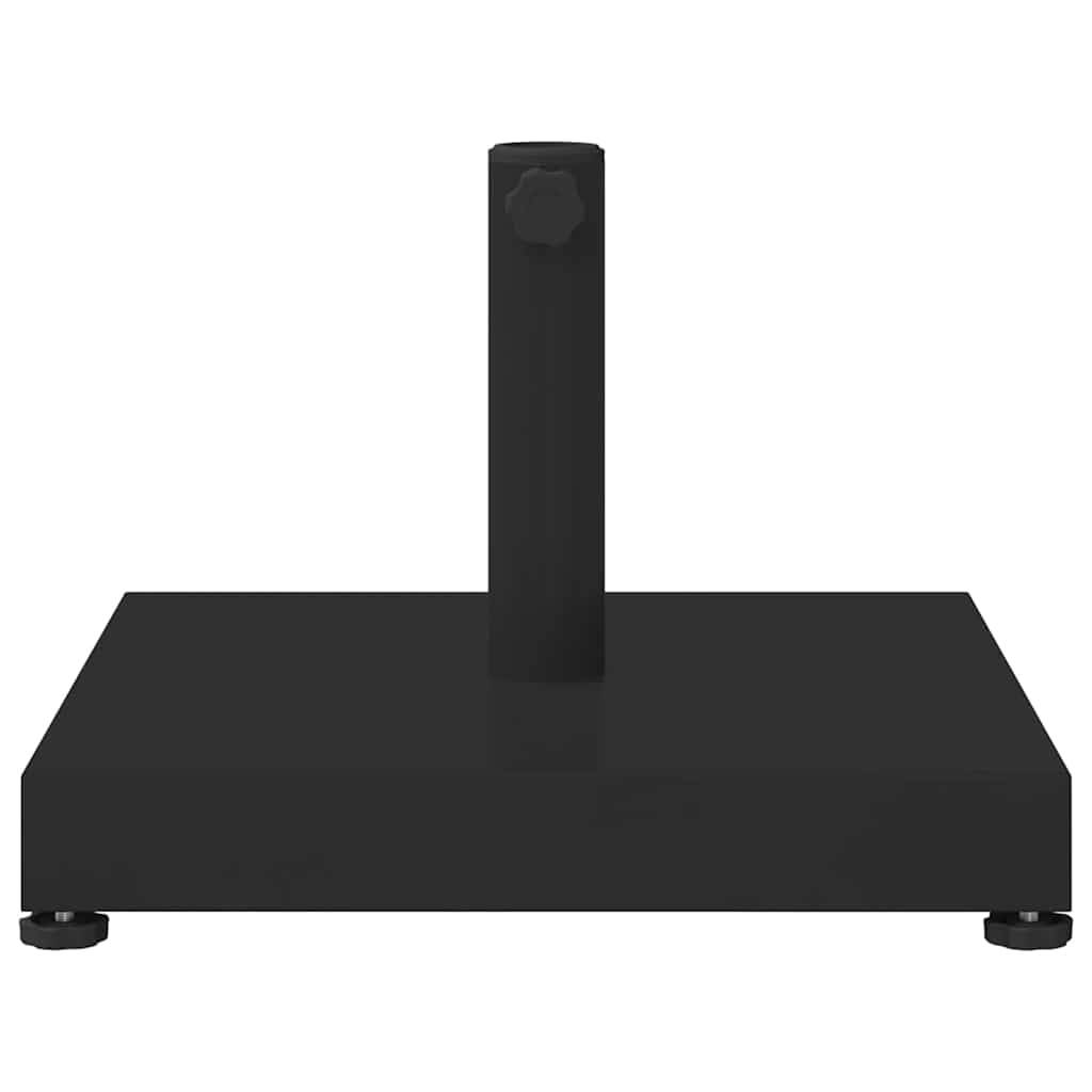 vidaXL Sonnenschirmständer Schwarz 45 x 45 x 31,5 cm