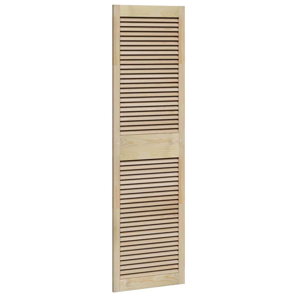 vidaXL Schranktür Natur 170 x 2,1 x 49,5 cm Massives Kiefernholz