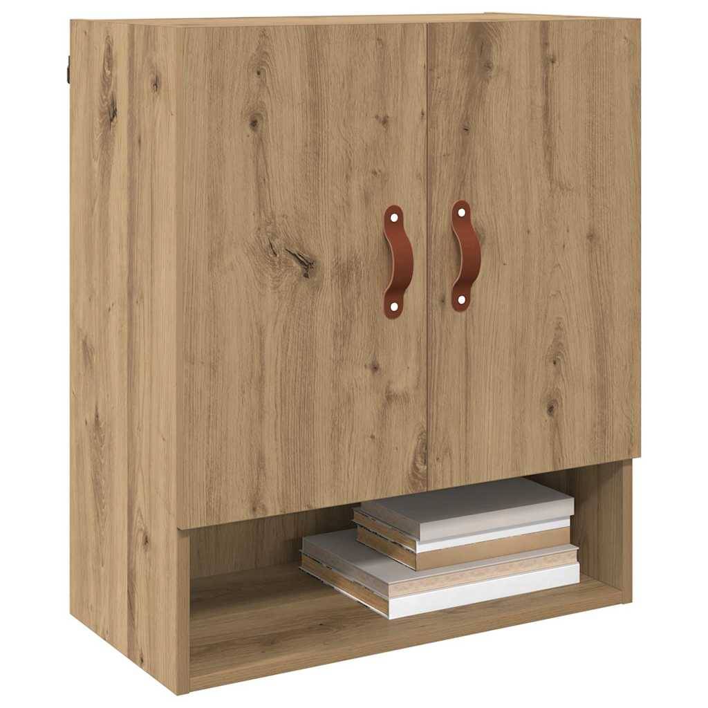vidaXL Wandschrank Artisan-Eiche 60 x 31 x 70 cm Holzwerkstoff