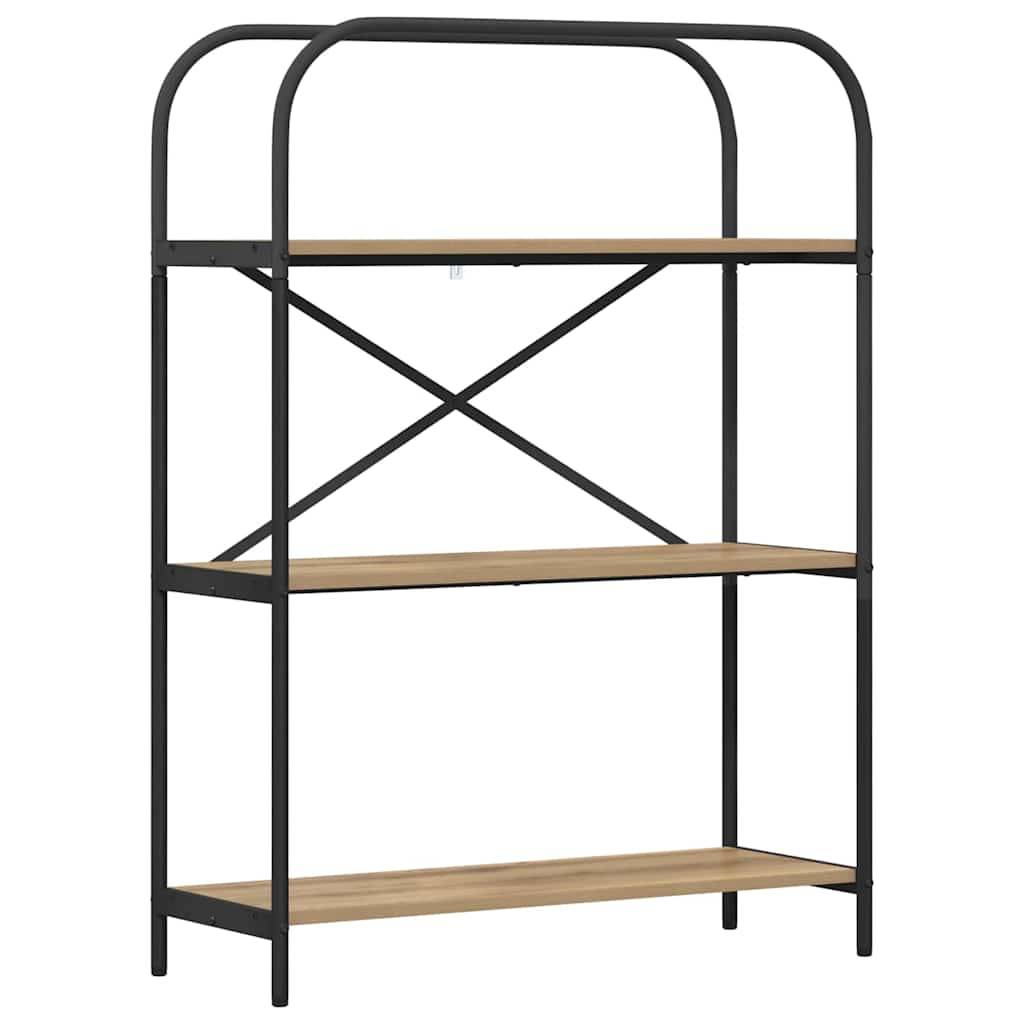 vidaXL Bücherregal Artisan-Eiche 80 x 30 x 109 cm Holzwerkstoff