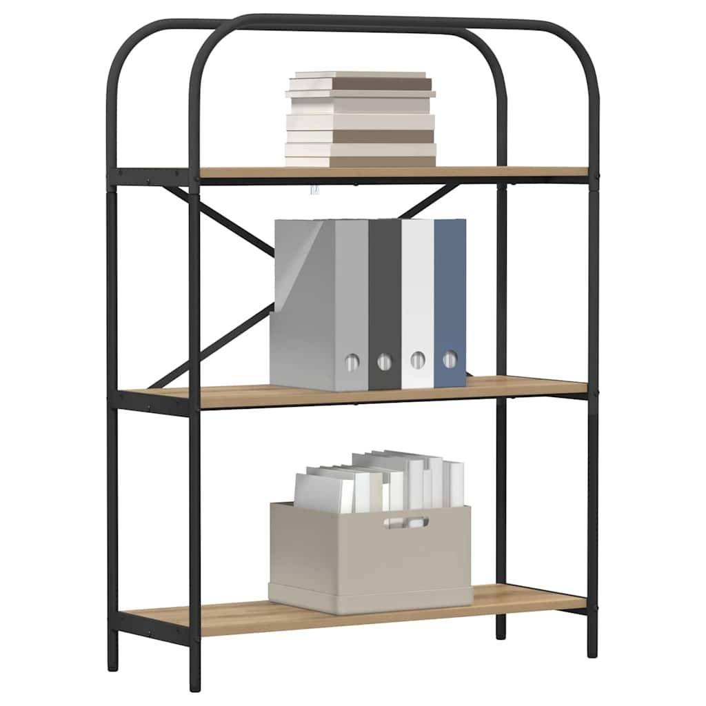 vidaXL Bücherregal Artisan-Eiche 80 x 30 x 109 cm Holzwerkstoff