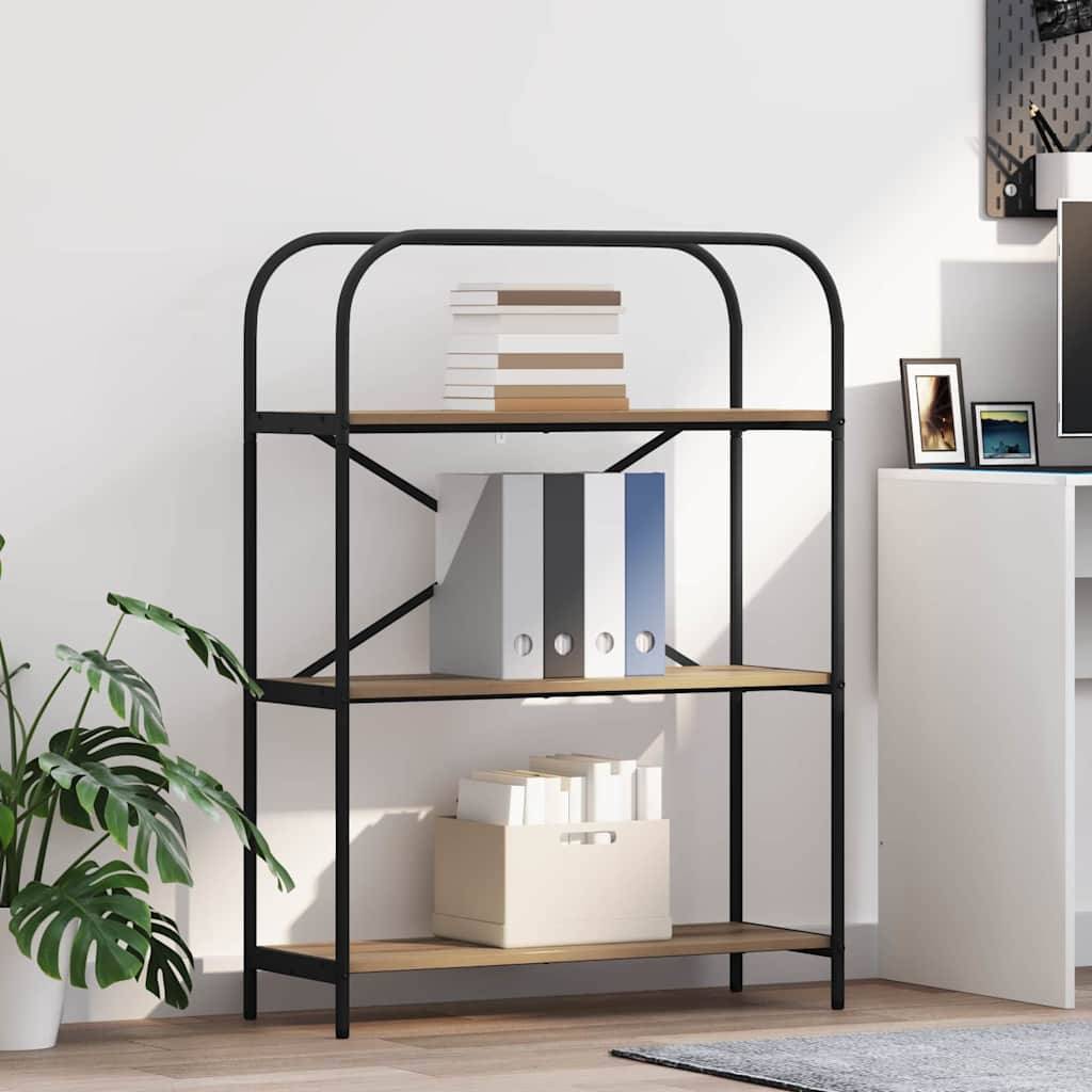 vidaXL Bücherregal Artisan-Eiche 80 x 30 x 109 cm Holzwerkstoff