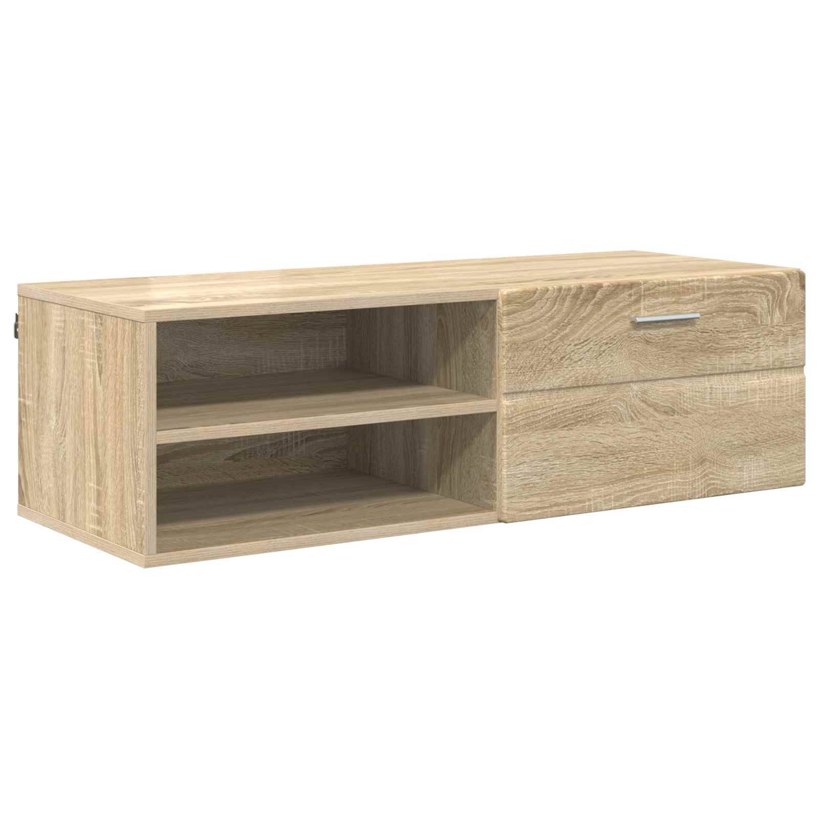 vidaXL Holzschrank Sonoma-Eiche 100,5 x 39 x 30 cm Holzwerkstoff