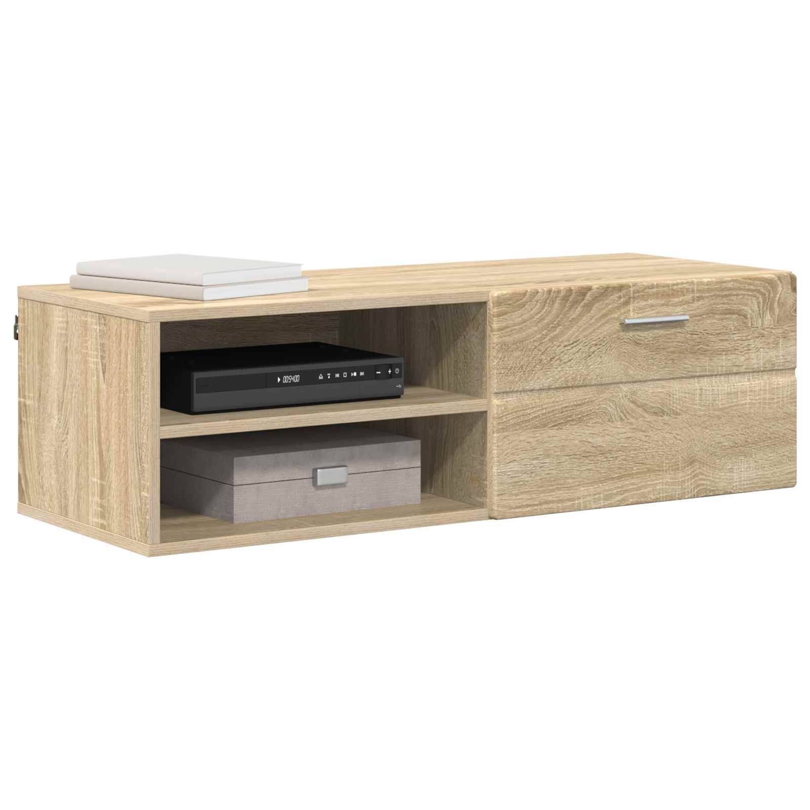 vidaXL Holzschrank Sonoma-Eiche 100,5 x 39 x 30 cm Holzwerkstoff
