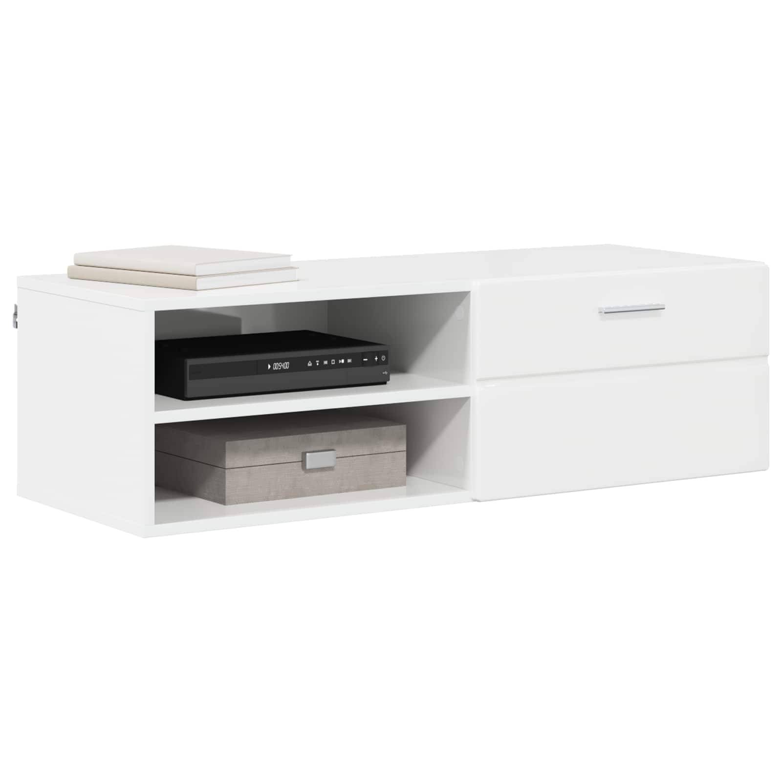 vidaXL Holzschrank Beton Grau 100,5 x 39 x 30 cm Holzwerkstoff