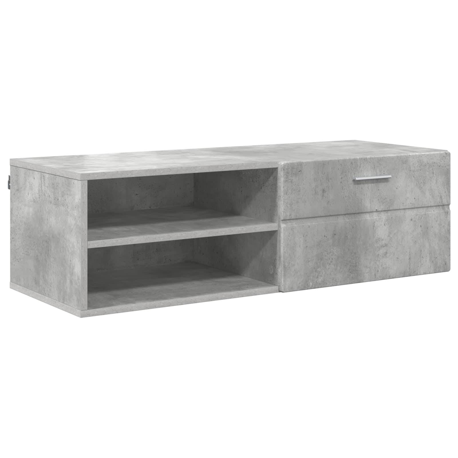 vidaXL Holzschrank Hochglanz Weiß 100,5 x 39 x 30 cm Holzwerkstoff