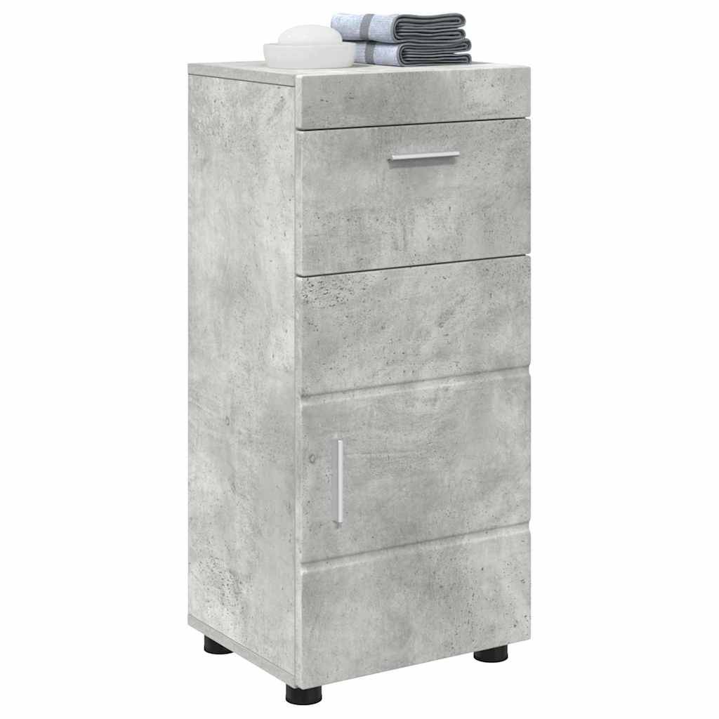 vidaXL Badezimmerschrank-Set TULUM Beton Grau 37 x 31,5 x 82 cm