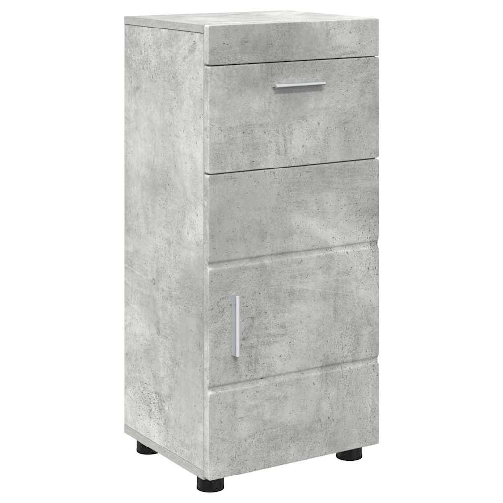vidaXL Badezimmerschrank-Set TULUM Beton Grau 37 x 31,5 x 82 cm