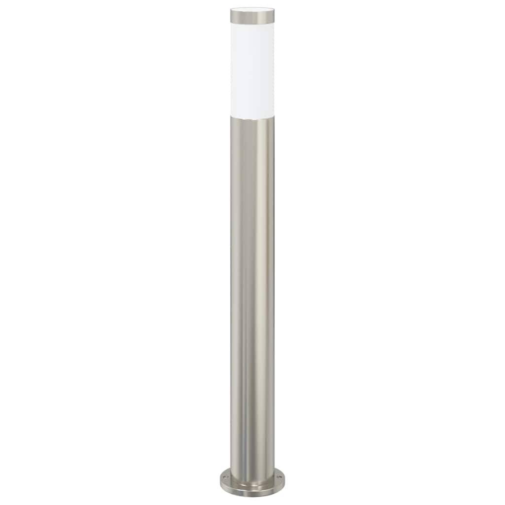 vidaXL Pollerleuchte 80 cm Edelstahl IP44