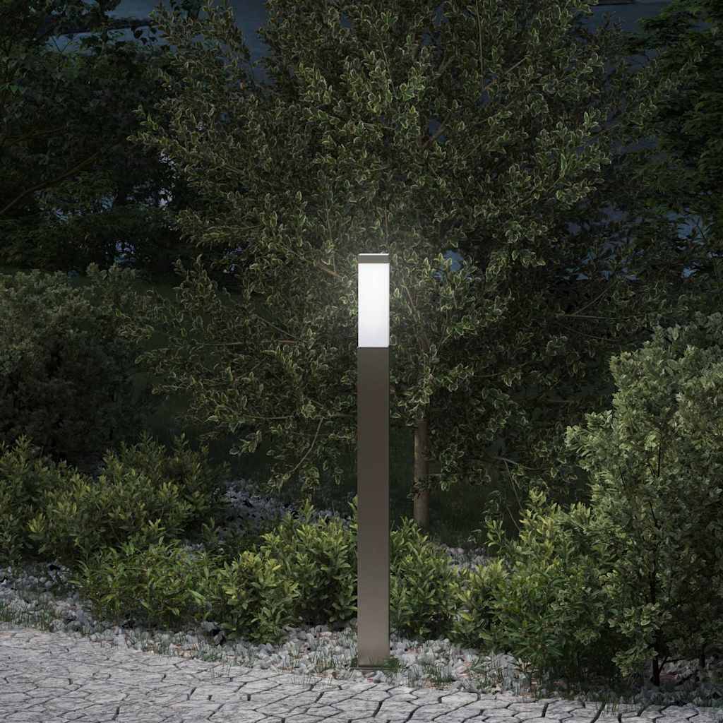 vidaXL Pollerleuchte 80 cm Edelstahl IP44