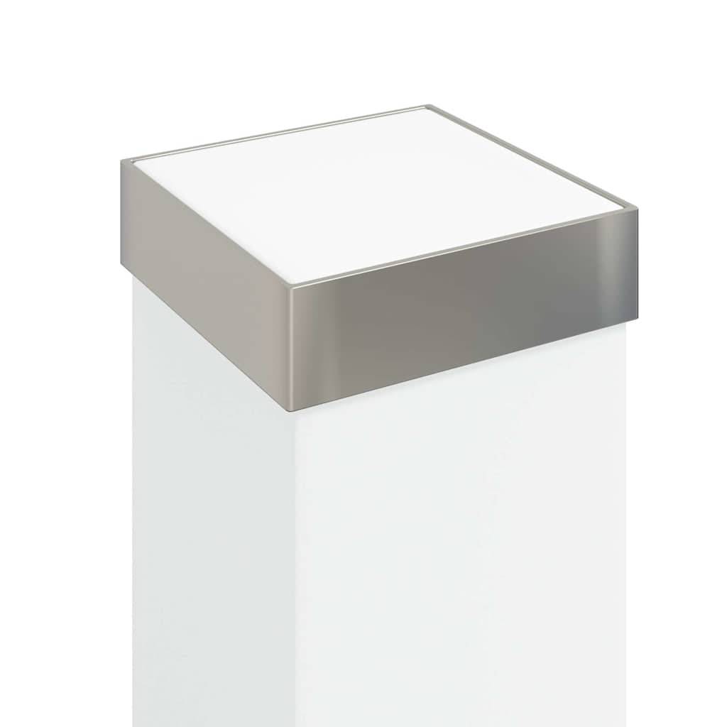 vidaXL Pollerleuchte 50 cm Edelstahl IP44