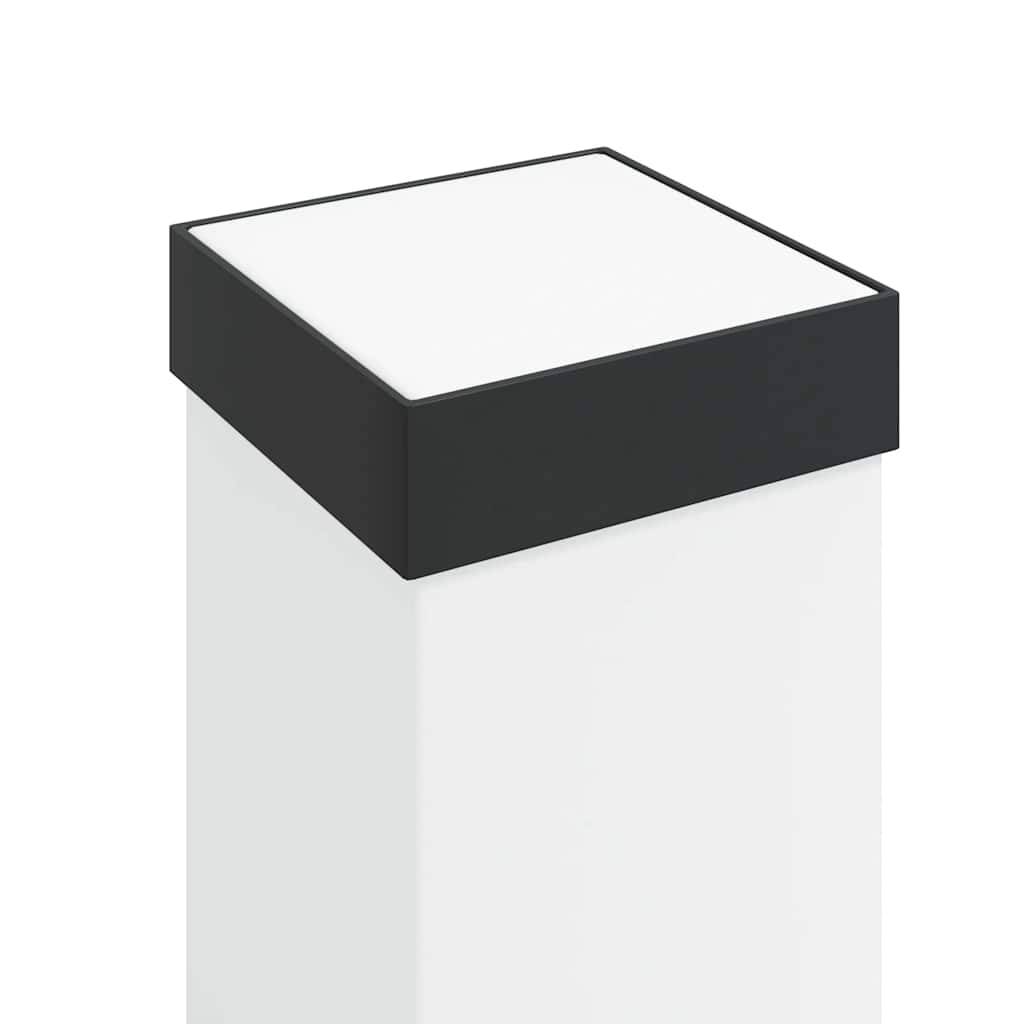 vidaXL Pollerleuchten mit Sensor 3 Stk. 110 cm Schwarz IP44