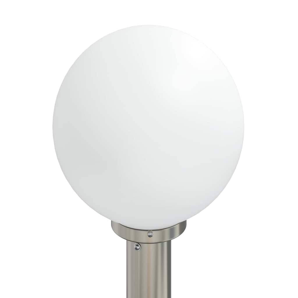 vidaXL Pollerleuchte mit Auslass 120 cm Edelstahl IP44