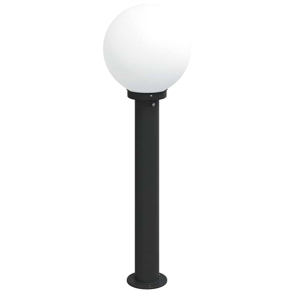 vidaXL Pollerleuchte 80 cm Schwarz IP44