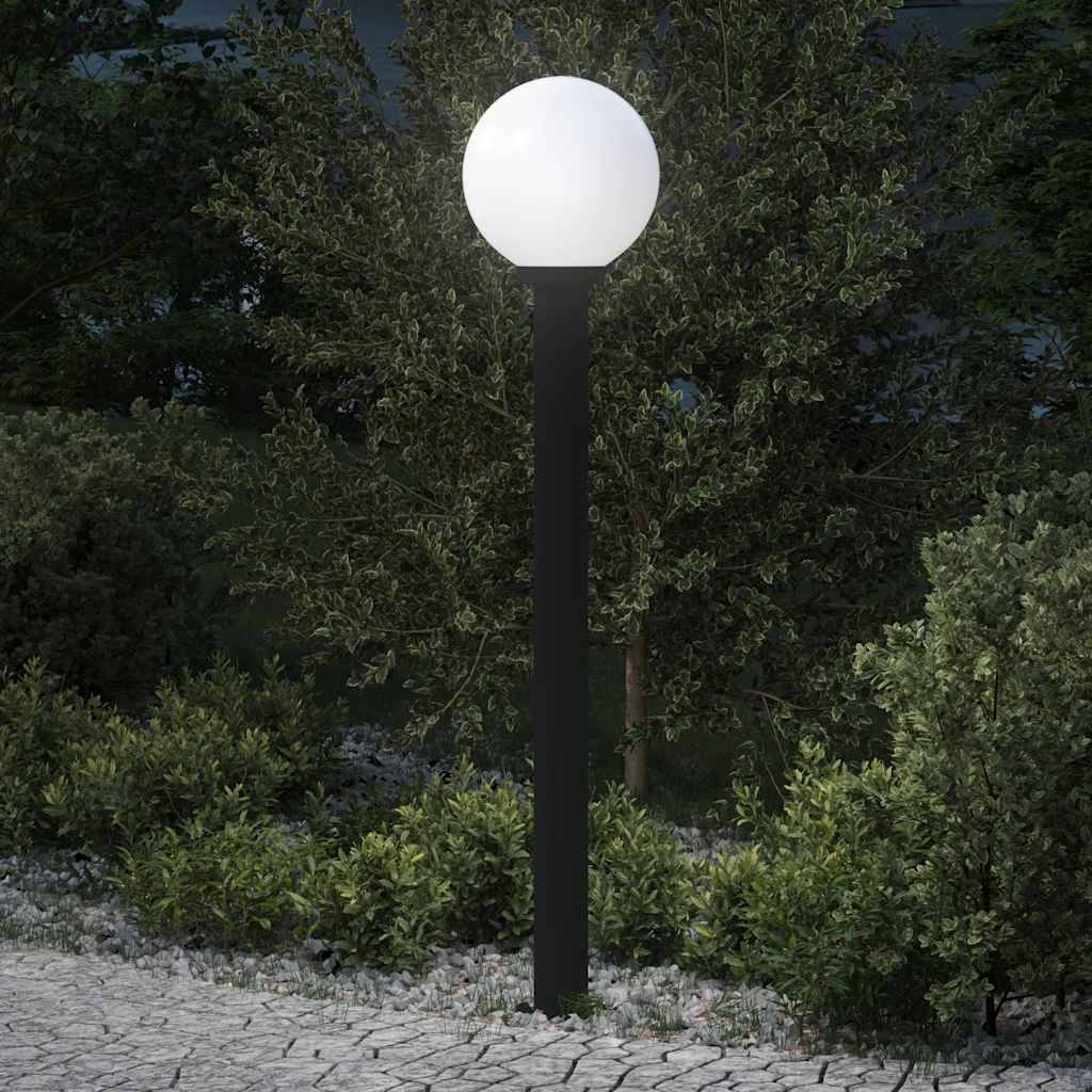 vidaXL Pollerleuchte 120 cm Schwarz IP44