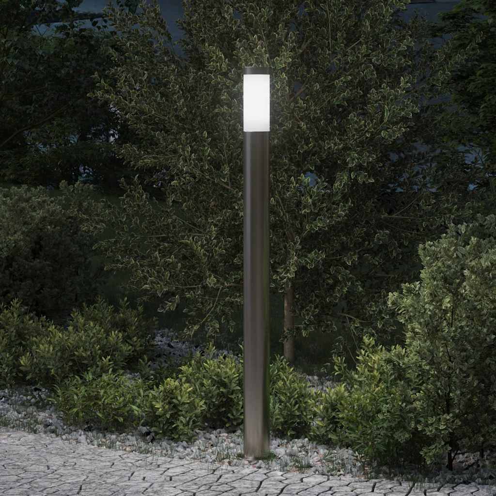 vidaXL Pollerleuchte 110 cm Edelstahl IP44