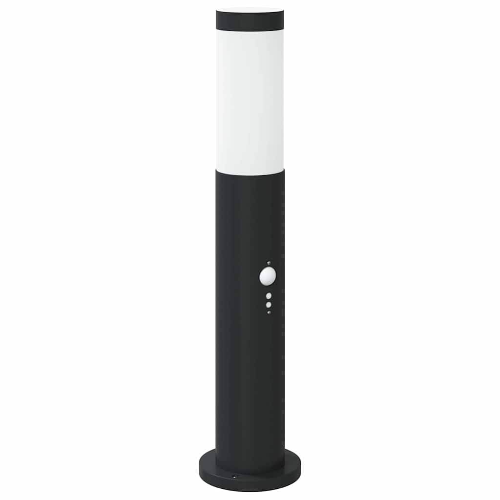 vidaXL Pollerleuchte mit Sensor 50 cm Edelstahl IP44