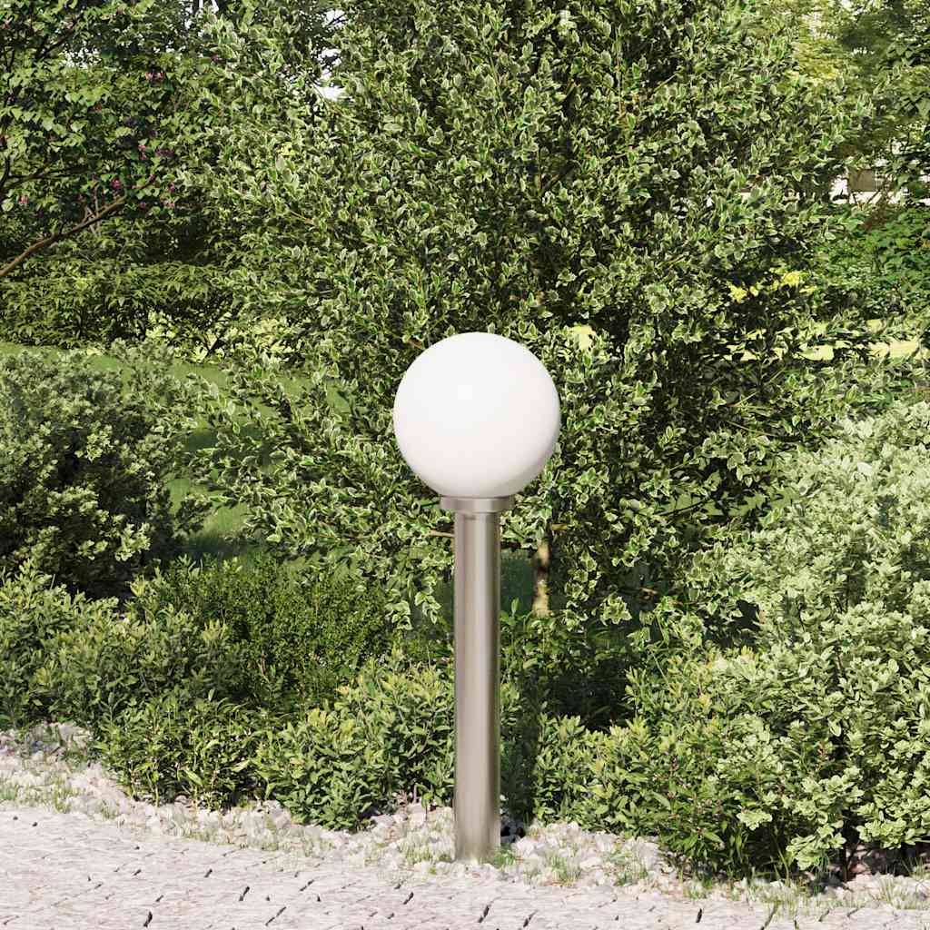 vidaXL Pollerleuchte 80 cm Edelstahl IP44