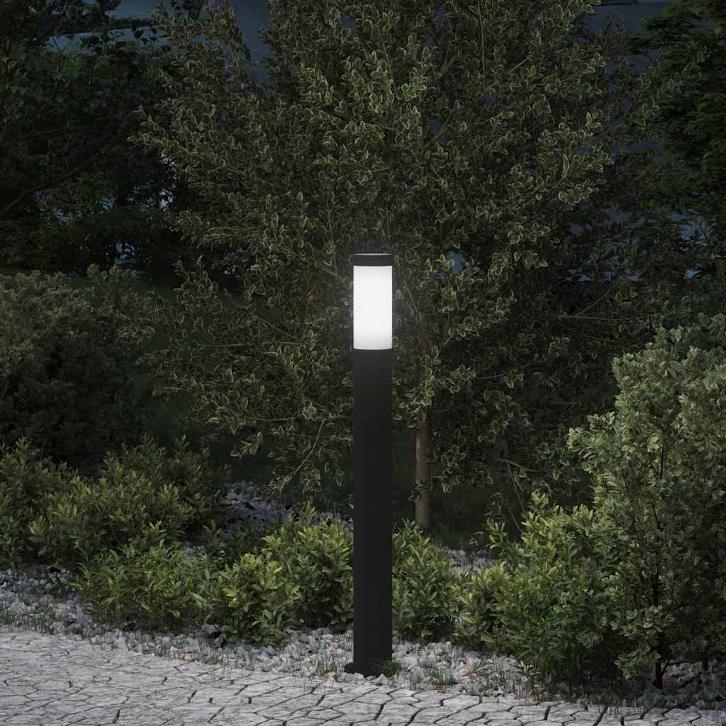 vidaXL Pollerleuchte 80 cm Edelstahl IP44