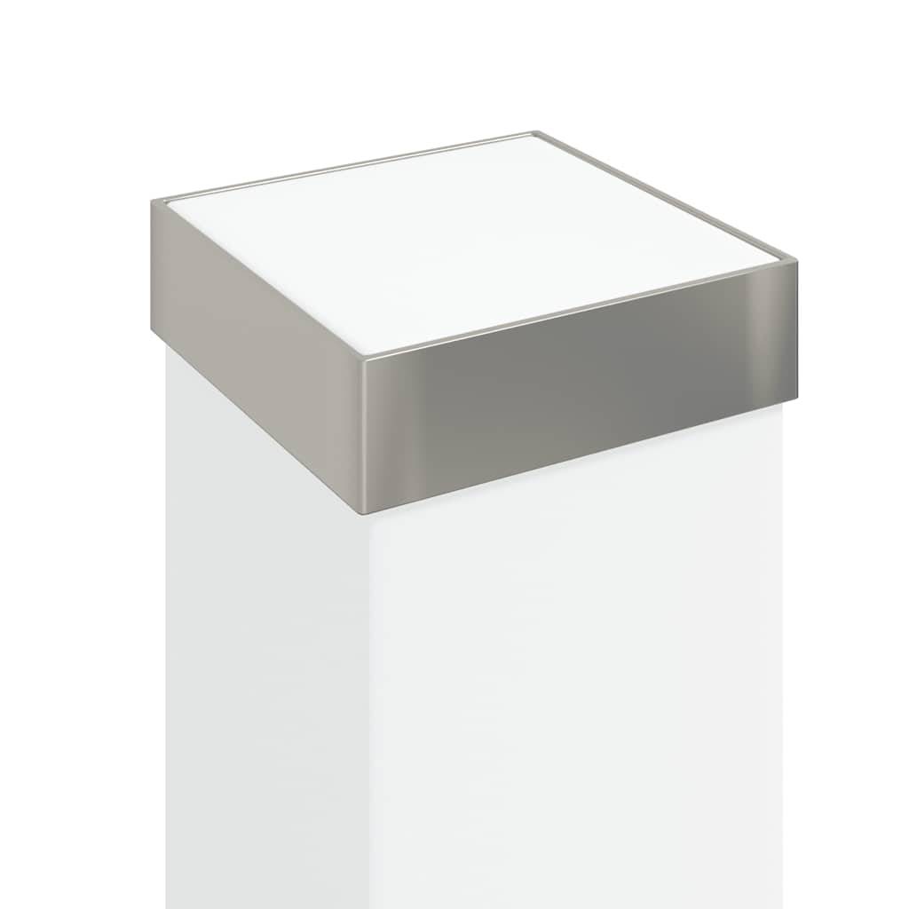 vidaXL Pollerleuchte mit Auslass 110 cm Edelstahl IP44