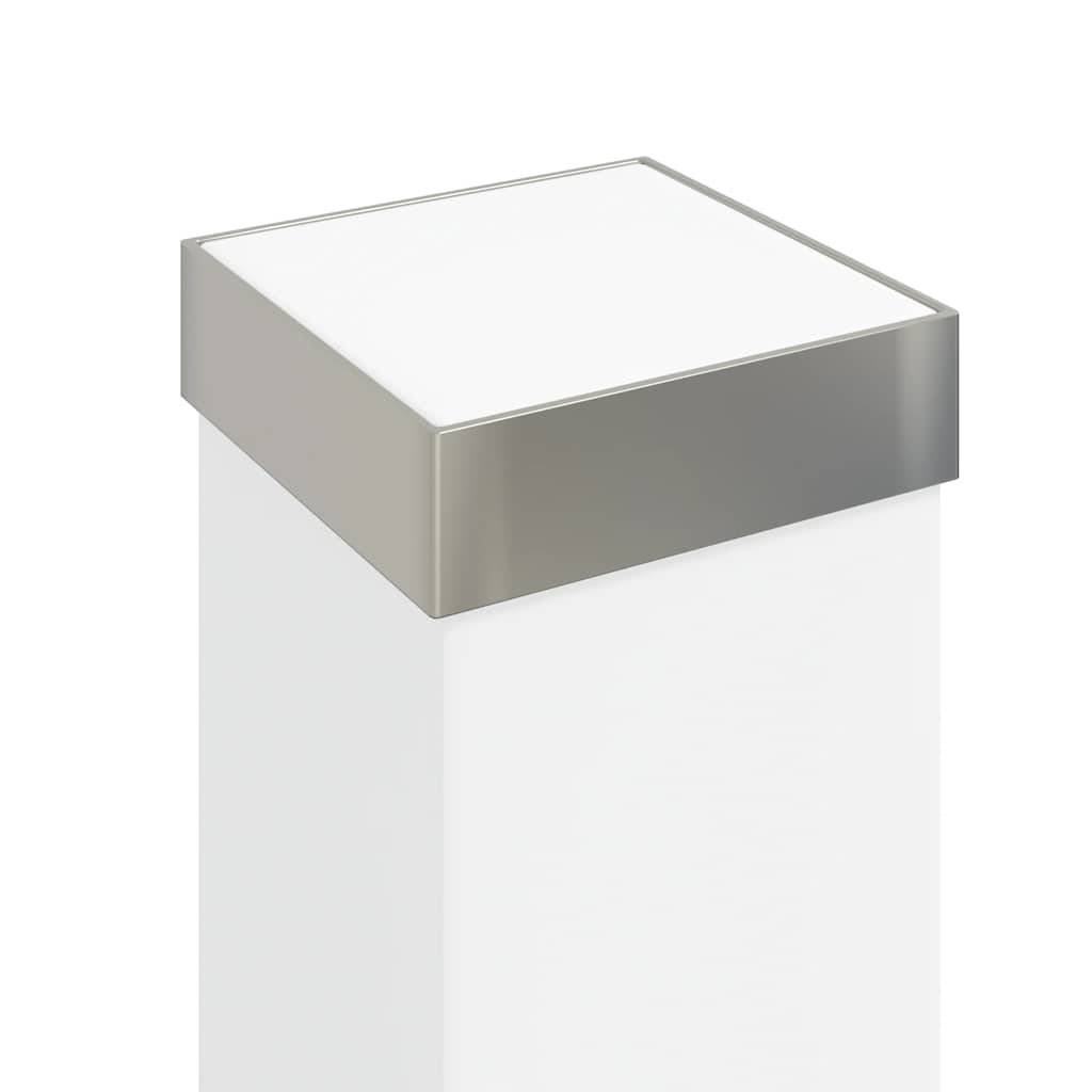 vidaXL Pollerleuchten mit Sensor 3 Stk. 80 cm Edelstahl IP44