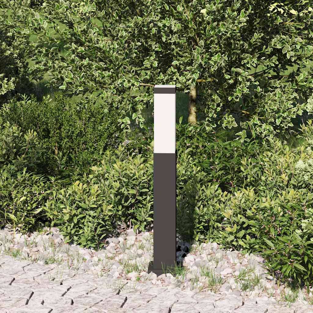 vidaXL Pollerleuchte 50 cm Schwarz IP44