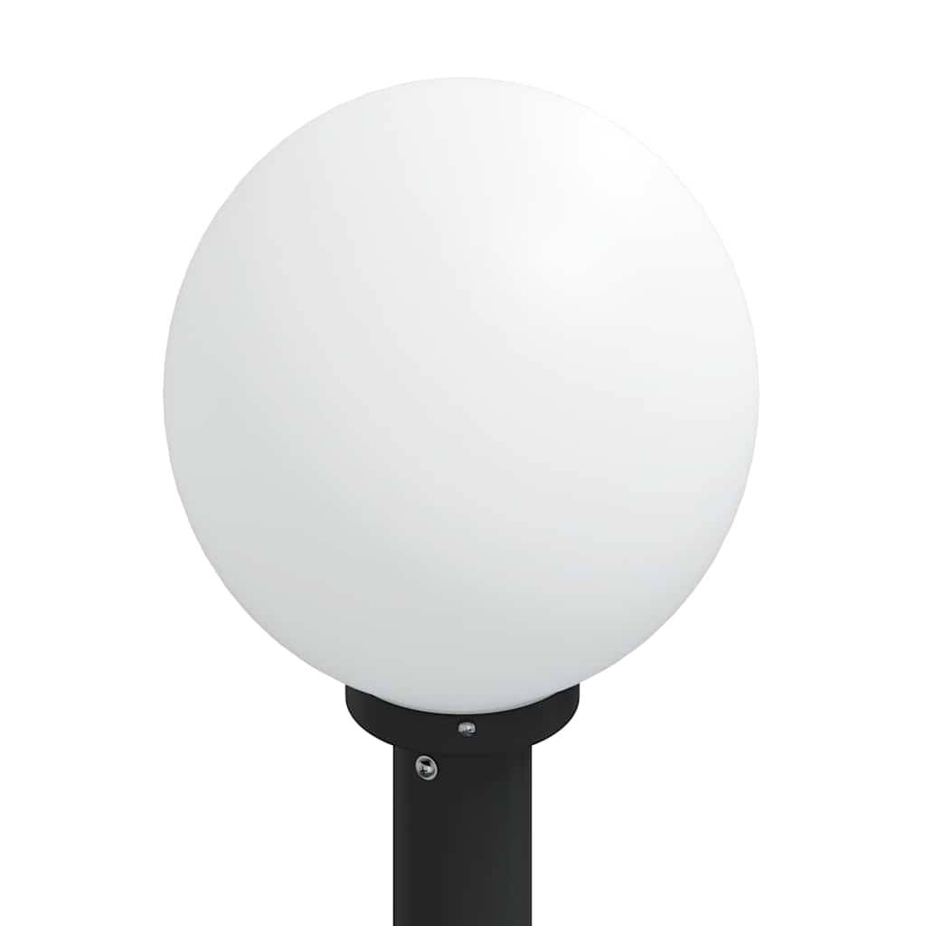 vidaXL Pollerleuchte mit Sensor 80 cm Schwarz IP44