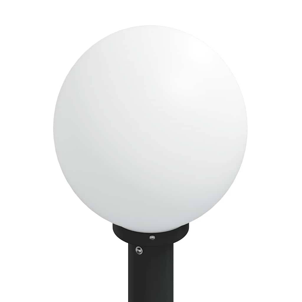 vidaXL Pollerleuchten mit Steckdose 3 Stk. 80 cm Schwarz IP44