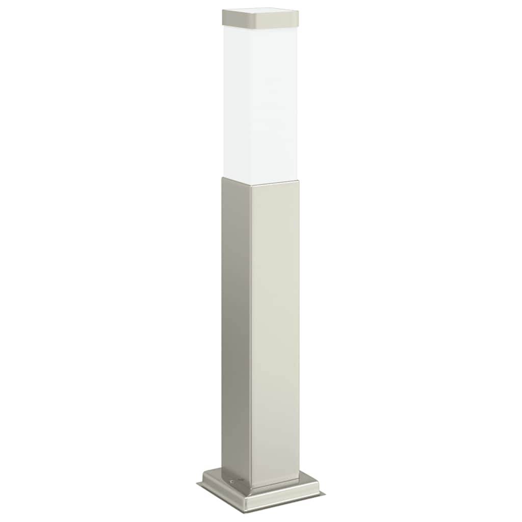 vidaXL Pollerleuchte 50 cm Edelstahl IP44