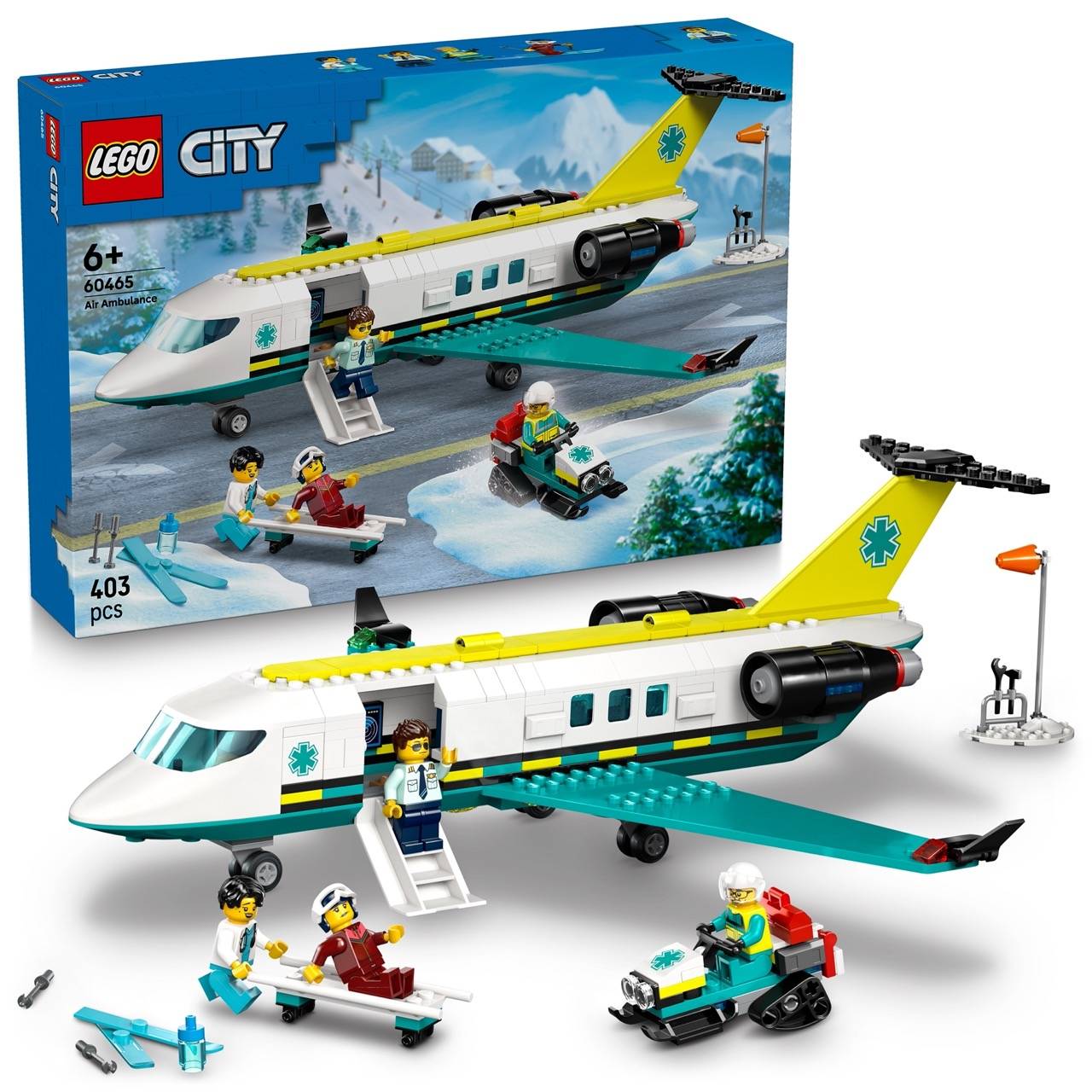LEGO® 60465 City - Notfallrettungsflugzeug