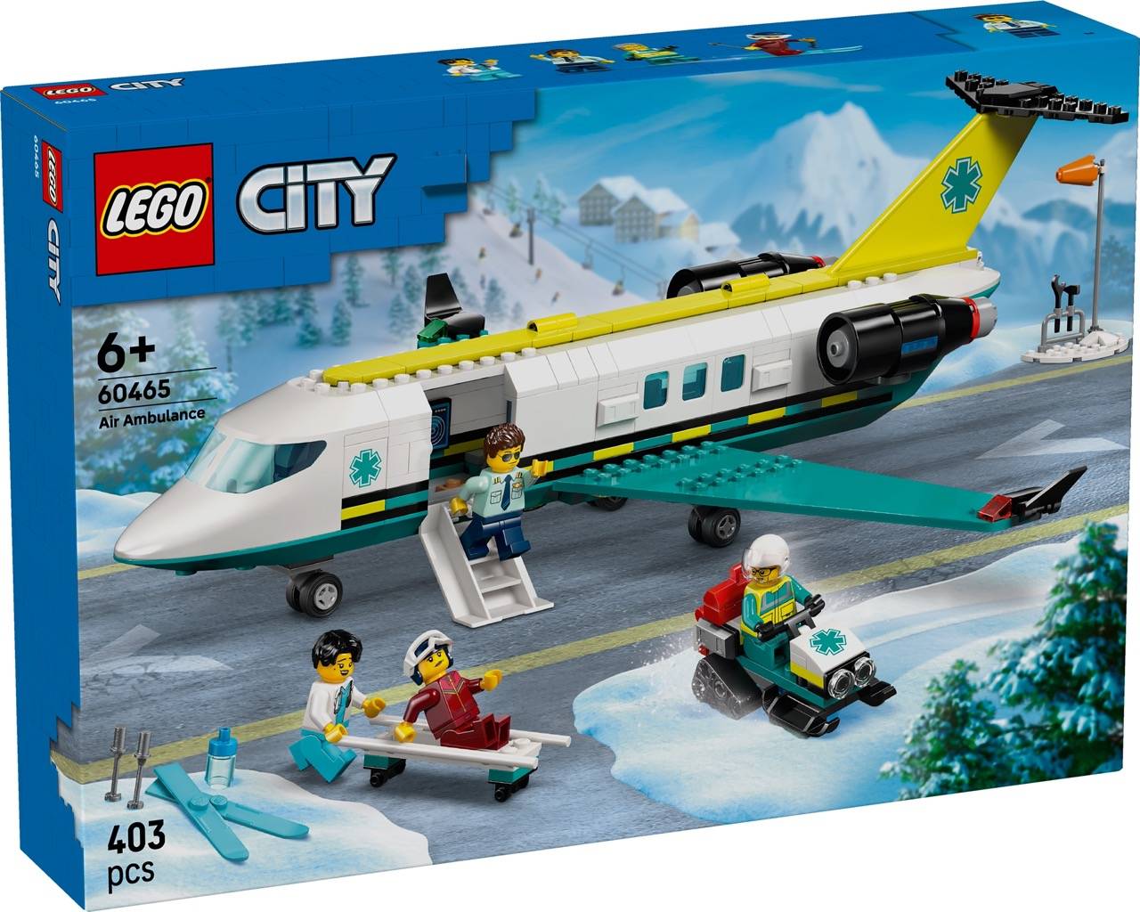 LEGO® 60465 City - Notfallrettungsflugzeug