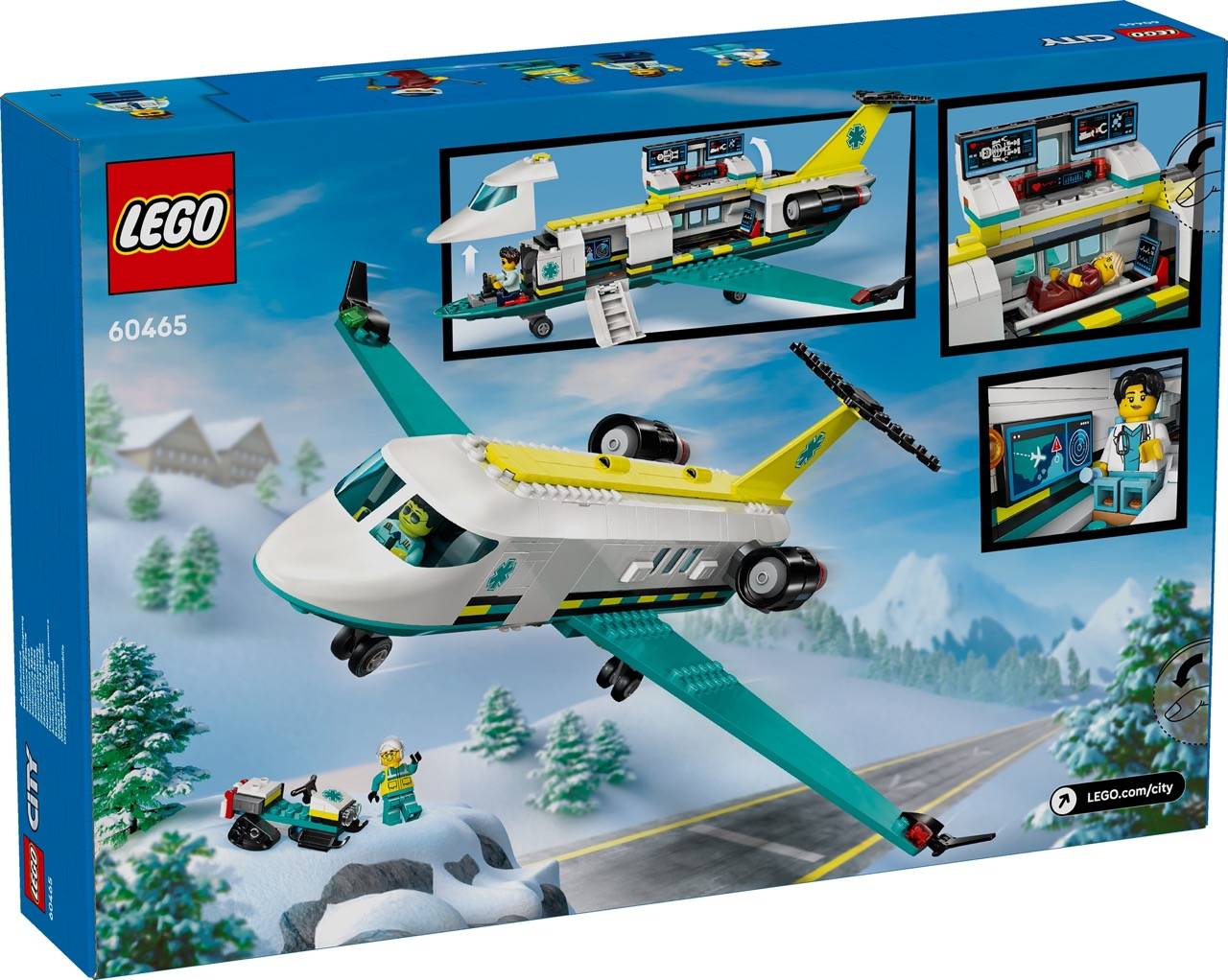 LEGO® 60465 City - Notfallrettungsflugzeug