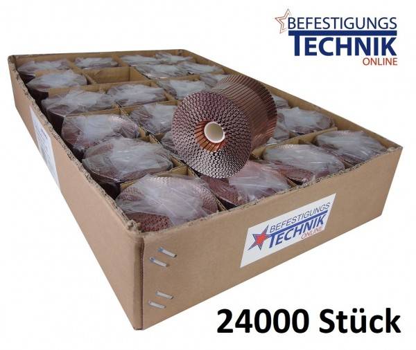 Coil Kartonklammer AR1-5/8 35x15mm Klammer Bostitch RAB-19-E BeA Packfix Coil CT IC 1823 KL-90 24M K