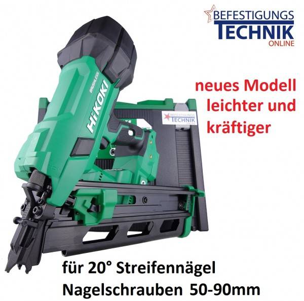 20° HiKoki Akku Streifennagler NR1890DBRL NEU NR1890DRAW9Z 50-90mm Basic 18V für RK Streifennägel 20
