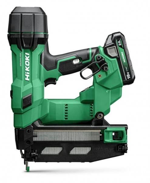 HiKoki Akku Nagler NT1865DSA 25-65mm 18V 2x2,0Ah f. Stauchkopfnägel Prebena N BR-04