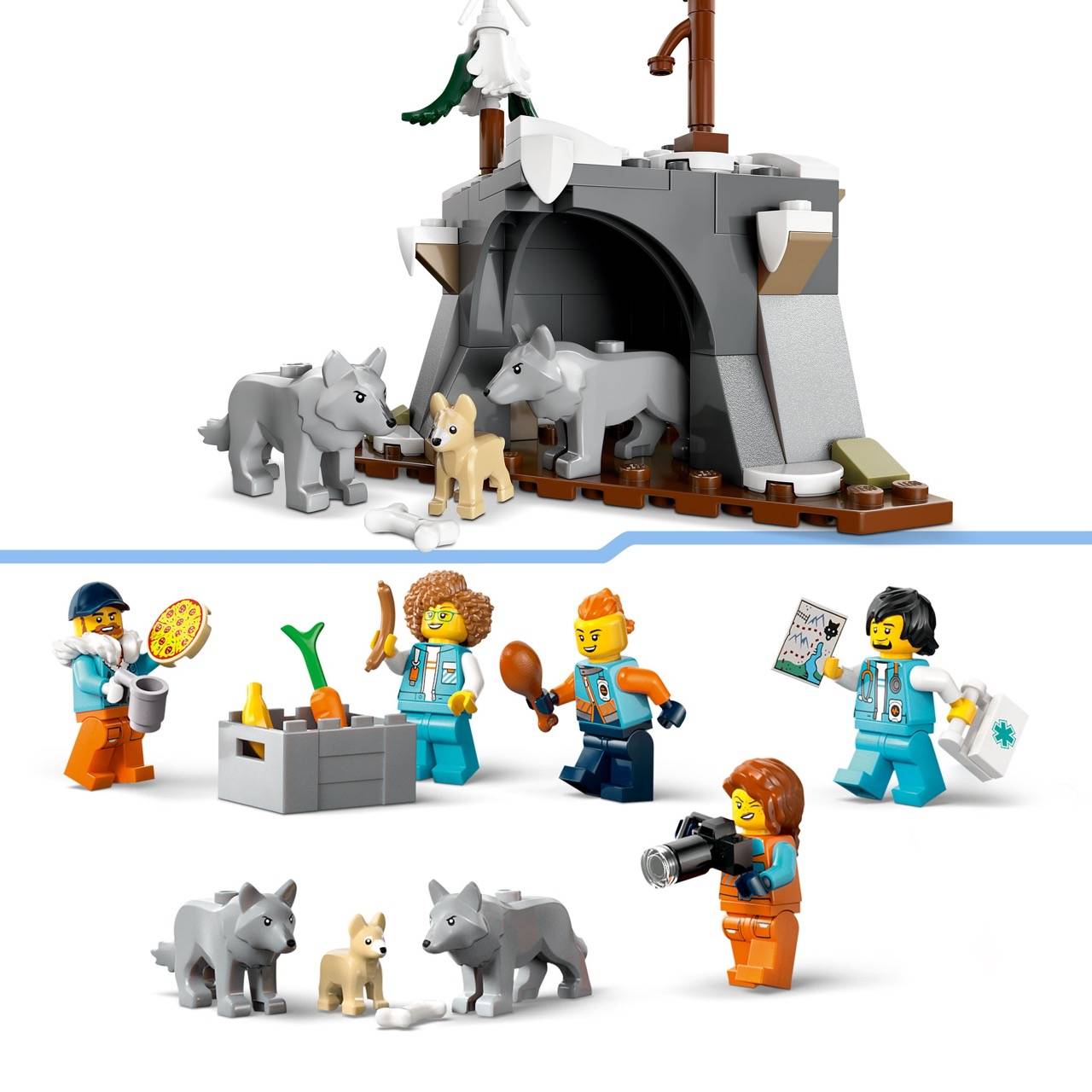 LEGO® 60471 City - Arktis-Truck mit Labor